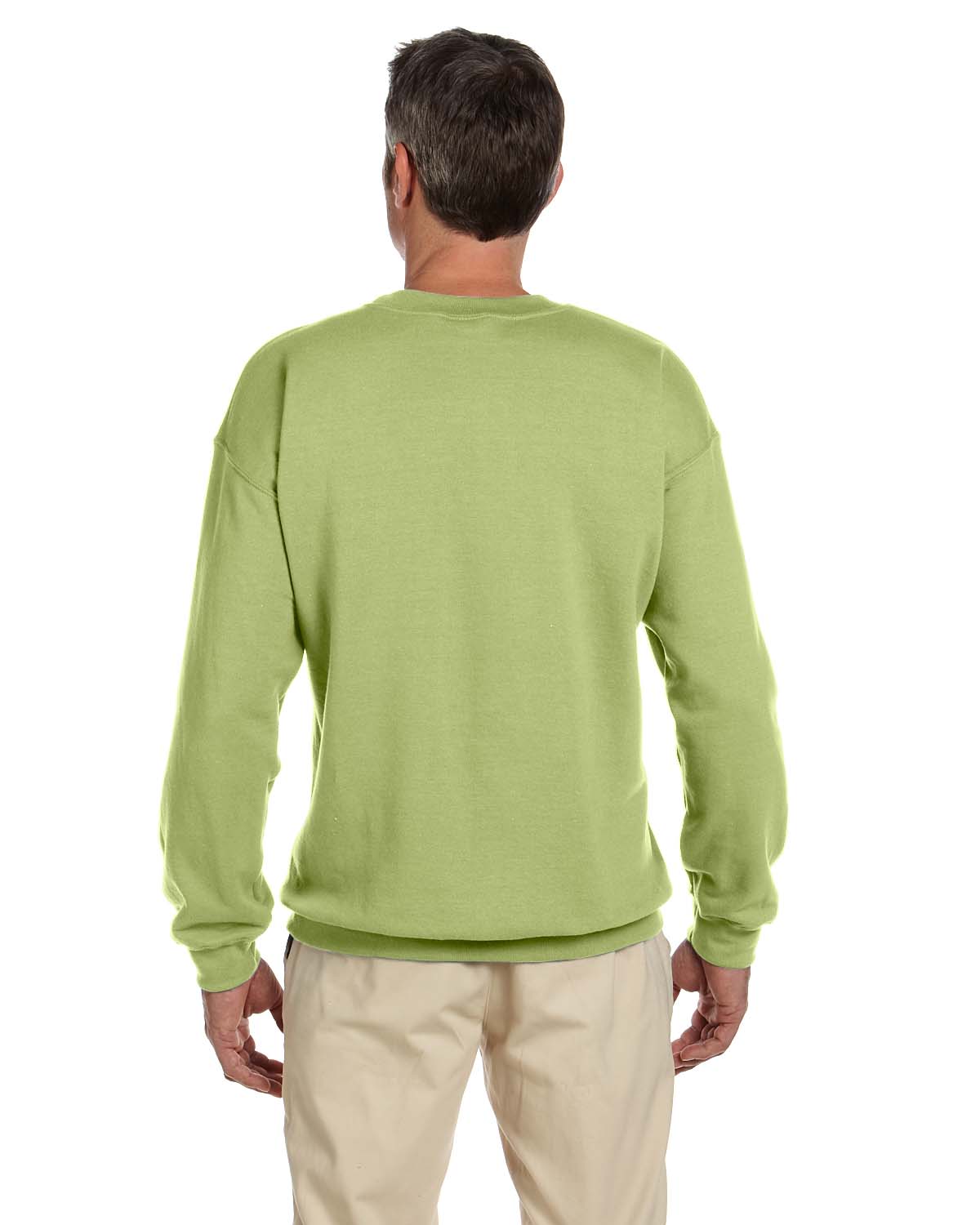 gildan mens fleece crewneck sweatshirt