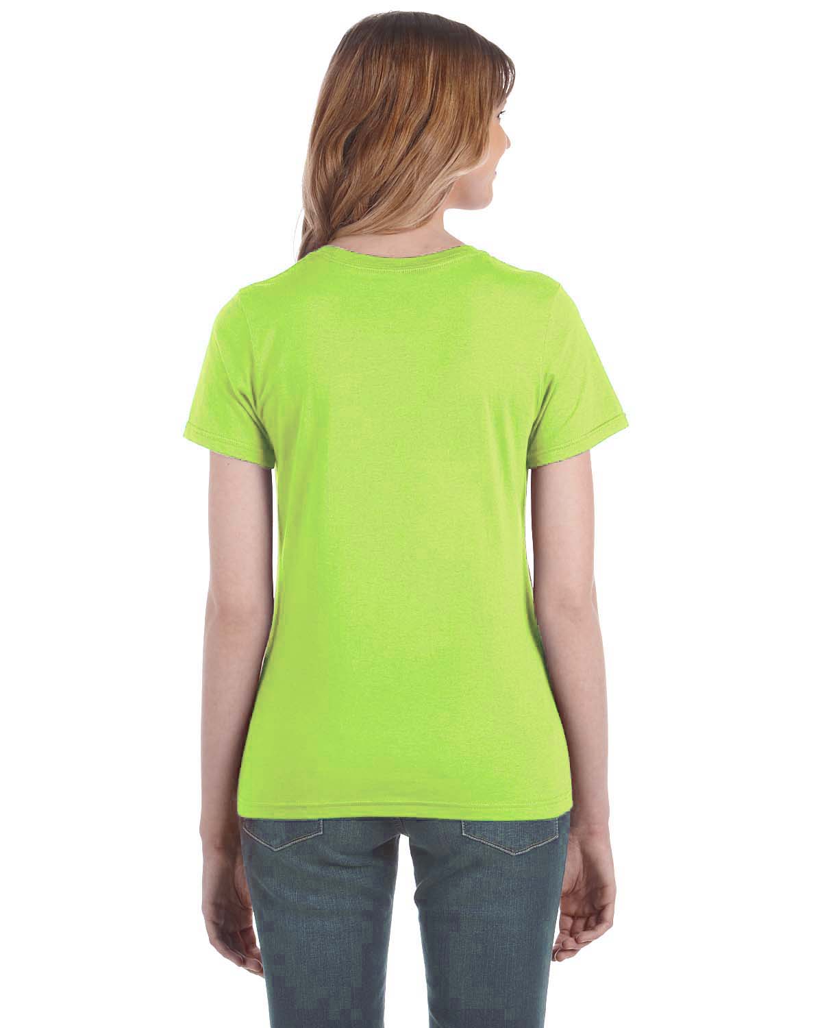NEW Anvil Women's 100% Ringspun Cotton Fashion Fit T-Shirt ...