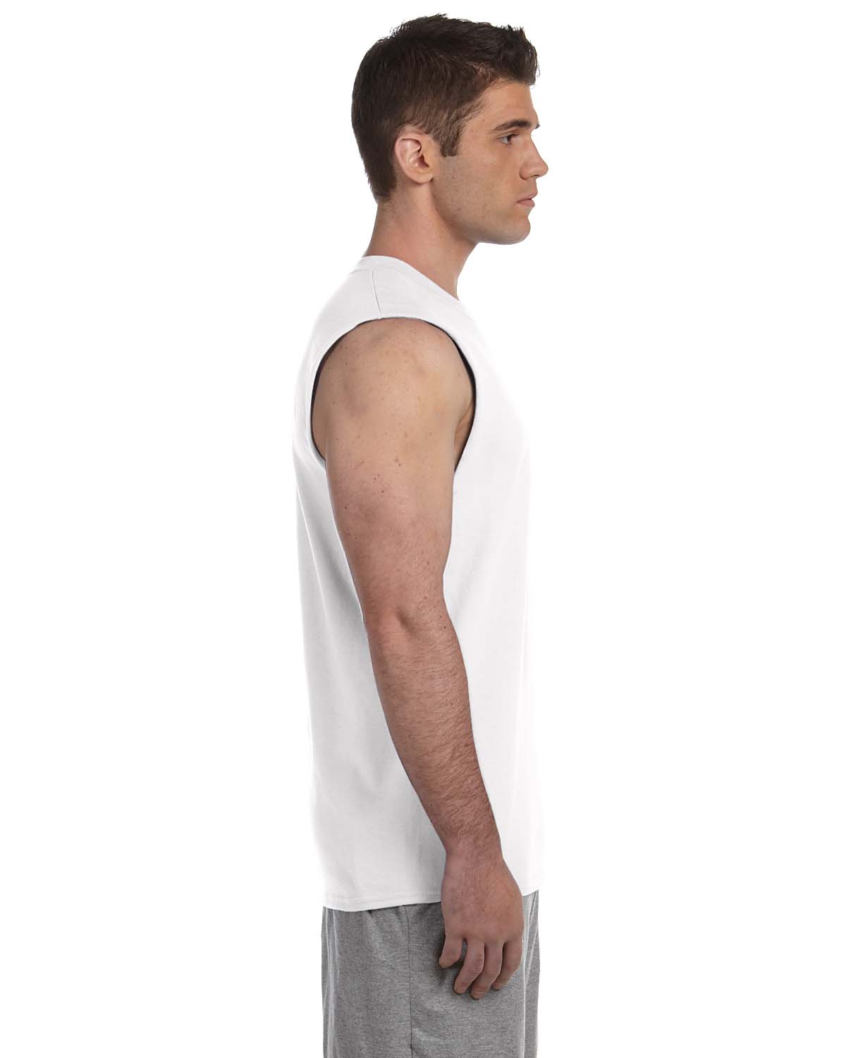 Gildan Men's Ultra Cotton T-Shirt – Soft, Heavyweight Tee In Irish Green, Size X-Large - View #4