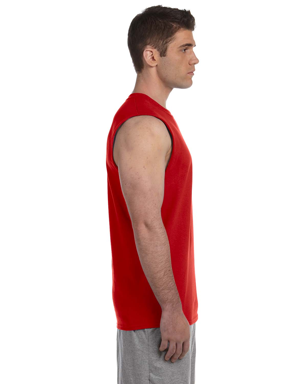 Gildan Mens 6 oz 100 Ultra Cotton Sleeveless Muscle Sports TShirt
