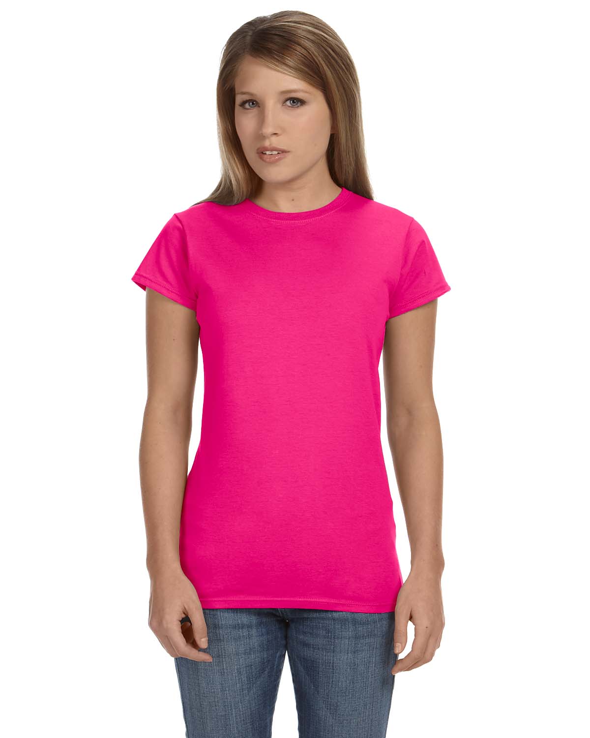 gildan-women-s-softstyle-crewneck-4-5-oz-junior-fit-s-xl-t-shirt-r-g640l-ebay