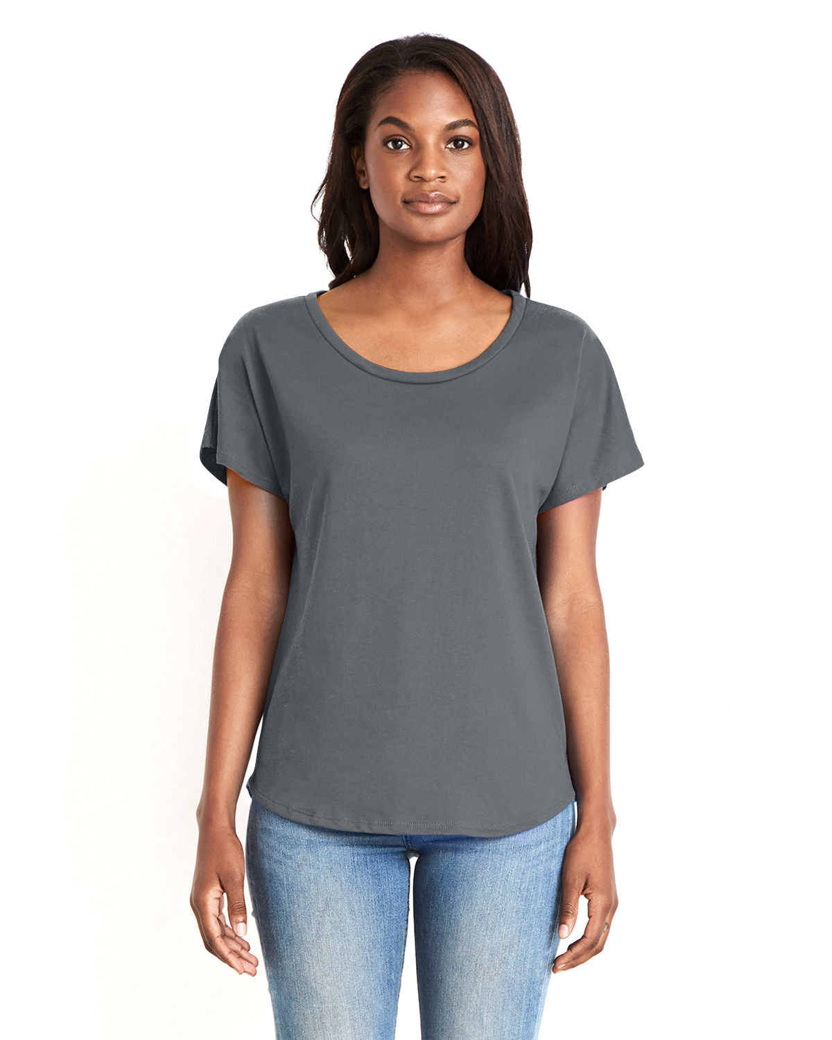 Next Level Women's Relaxed Fit Ideal Dolman Sleeve S-XL T-Shirt R-1560 ...
