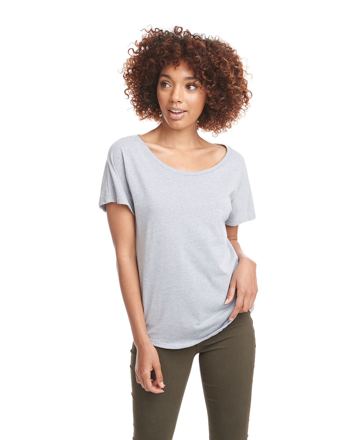 Next Level Women's Relaxed Fit Ideal Dolman Sleeve S-XL T-Shirt R-1560 ...