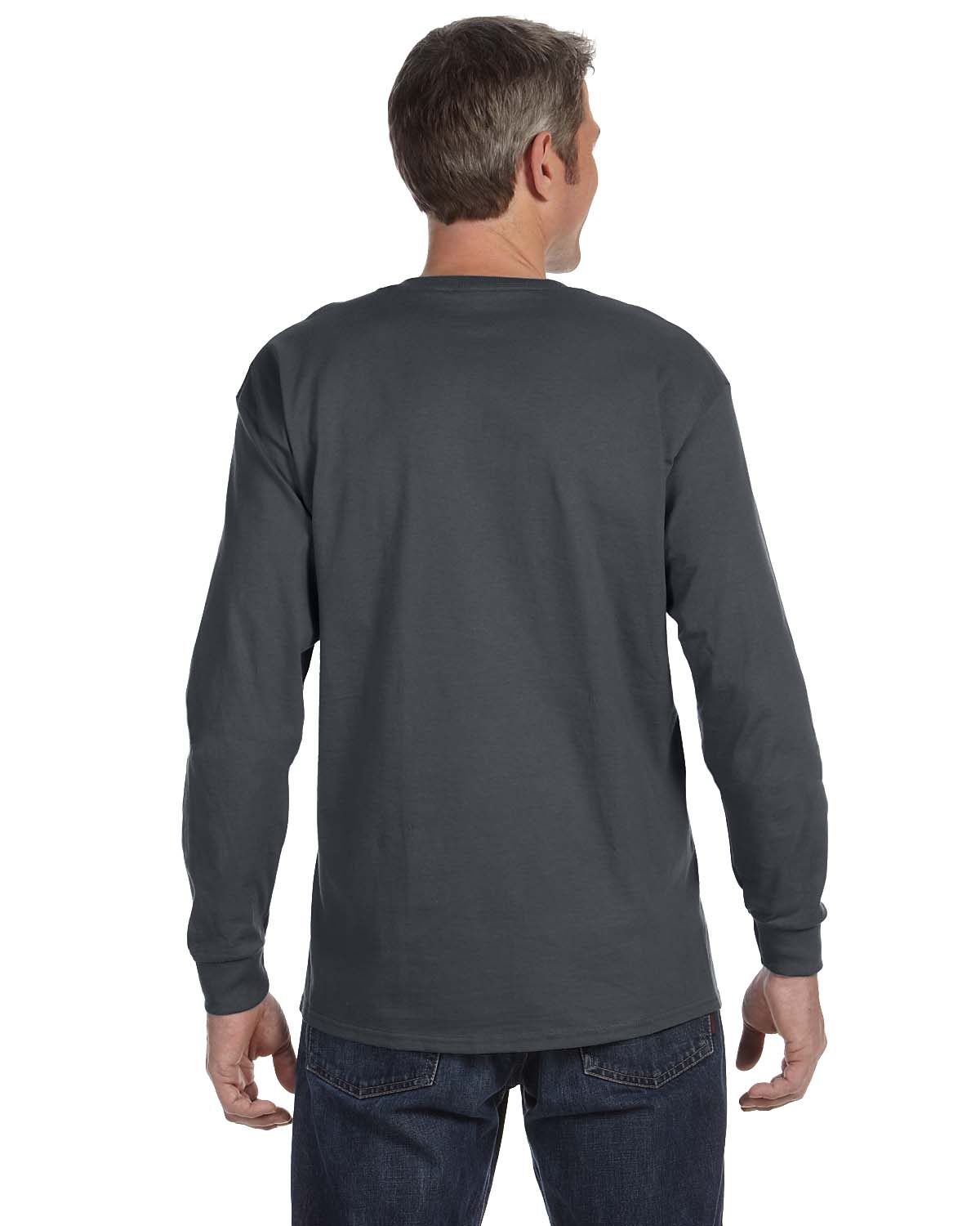 NEW Jerzees Heavy 5.6 oz Dri-Power 50/50 Mens Long Sleeve S-3XL T Shirt M-29L