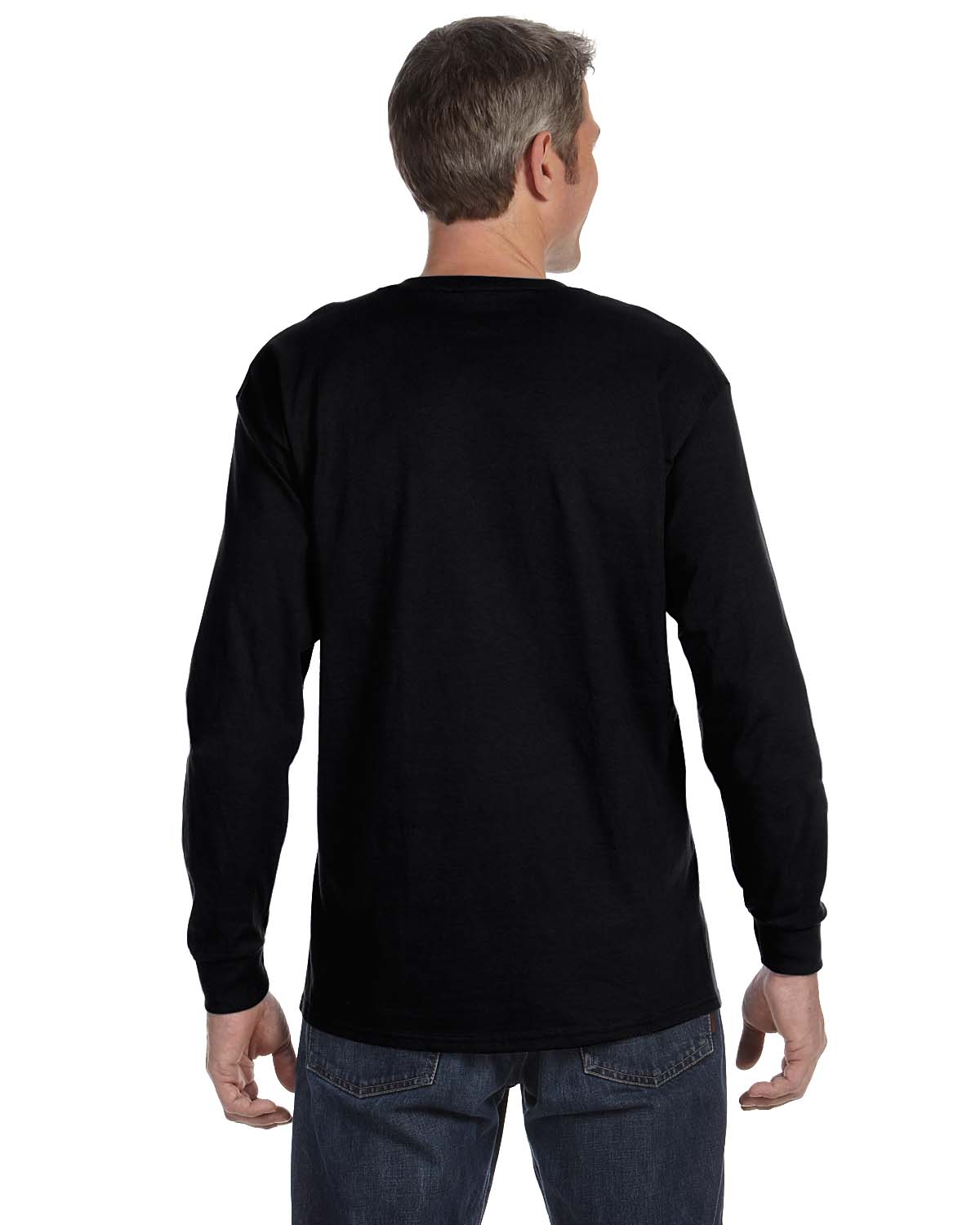 NEW Jerzees Heavy 5.6 oz Dri-Power 50/50 Mens Long Sleeve S-3XL T Shirt M-29L