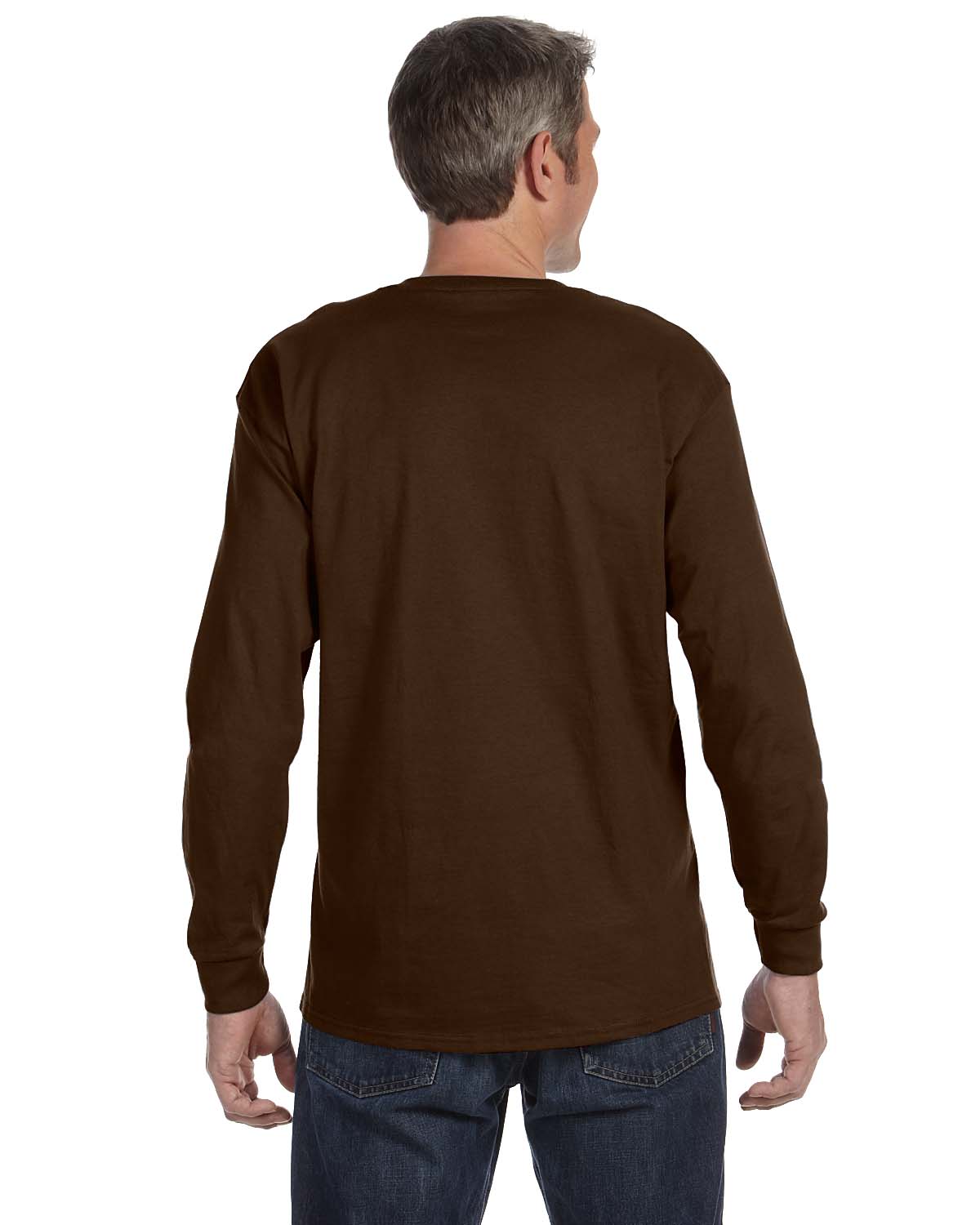 NEW Jerzees Heavy 5.6 oz Dri-Power 50/50 Mens Long Sleeve S-3XL T Shirt M-29L