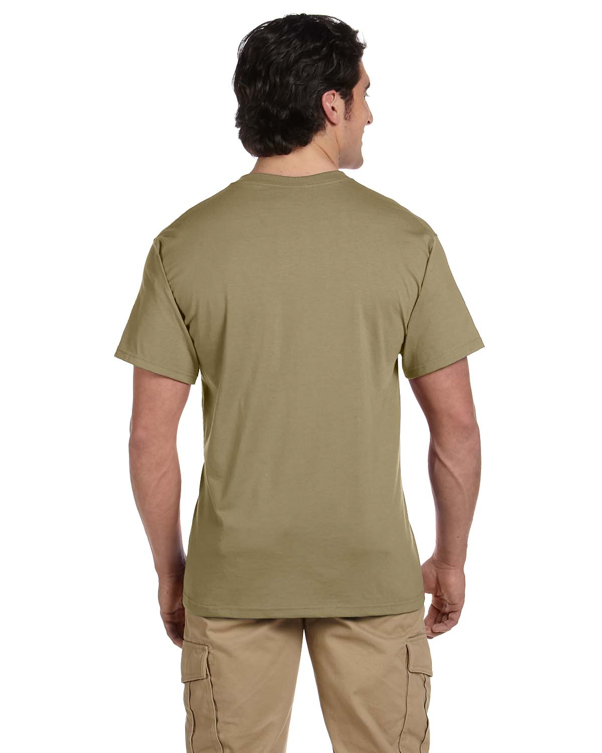 JERZEES Mens Heavyweight Blend 50/50 Dri-Power T Shirt with Pocket Tee R-29P