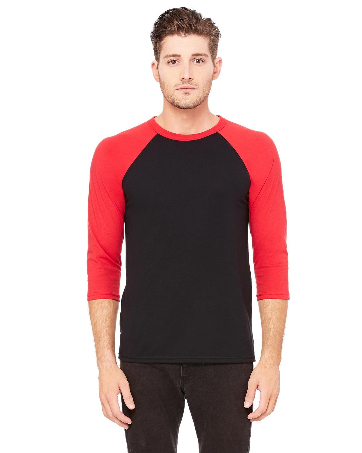 bella canvas youth raglan