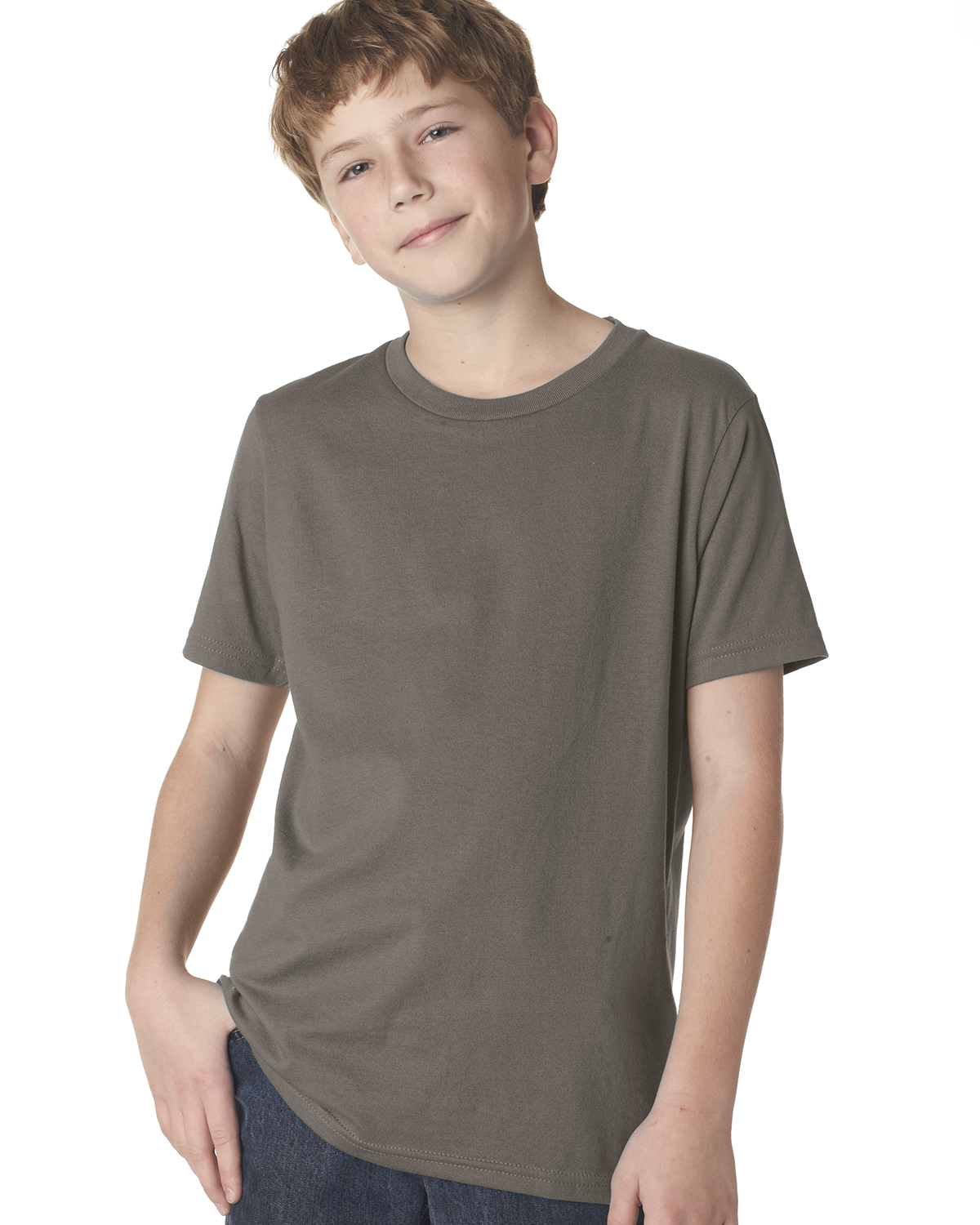 NEW Next Level Boy's Youth 100% Cotton Crew Neck T-Shirt M-3310 - Picture 38 of 43
