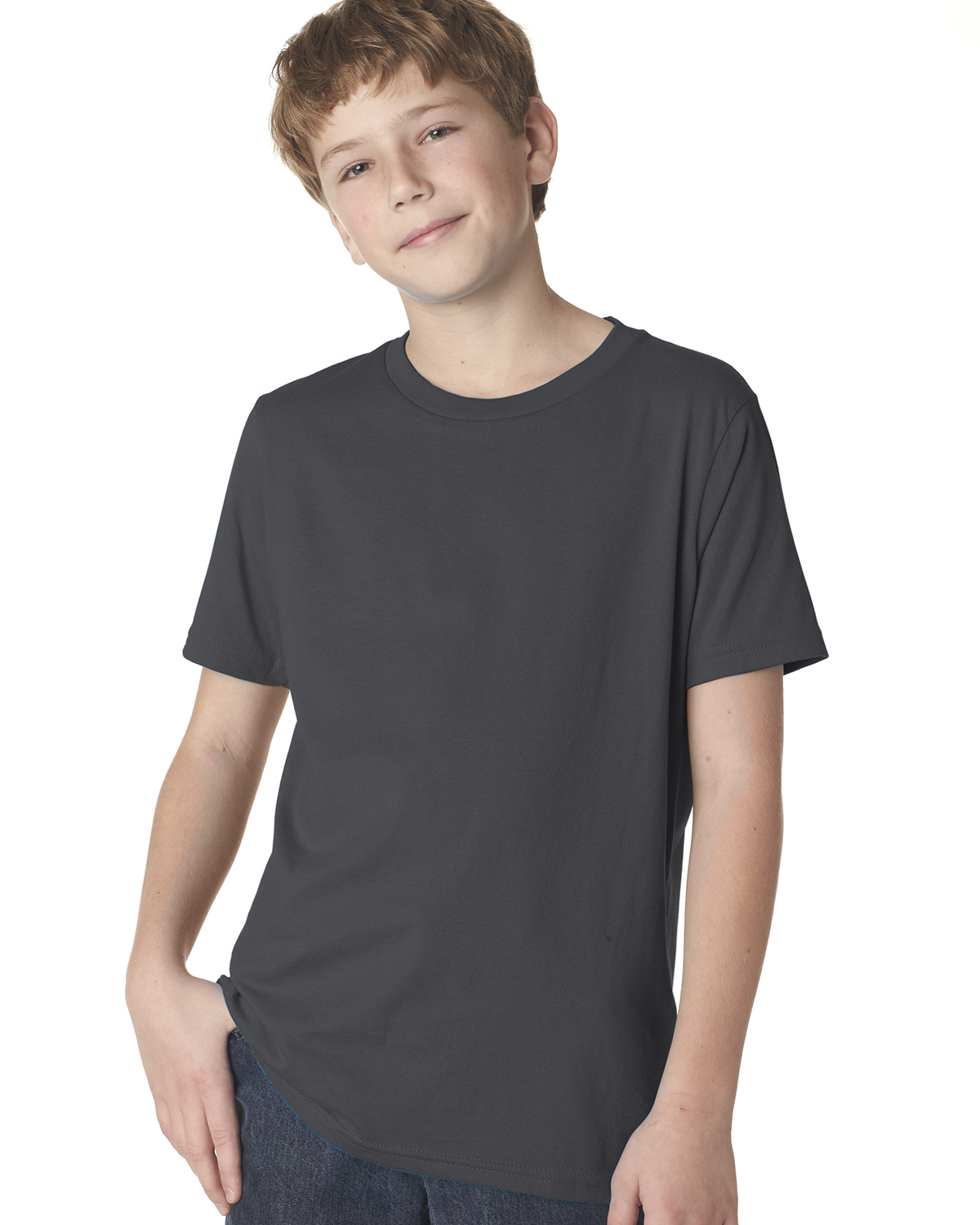 NEW Next Level Boy's Youth 100% Cotton Crew Neck T-Shirt M-3310 - Picture 14 of 43