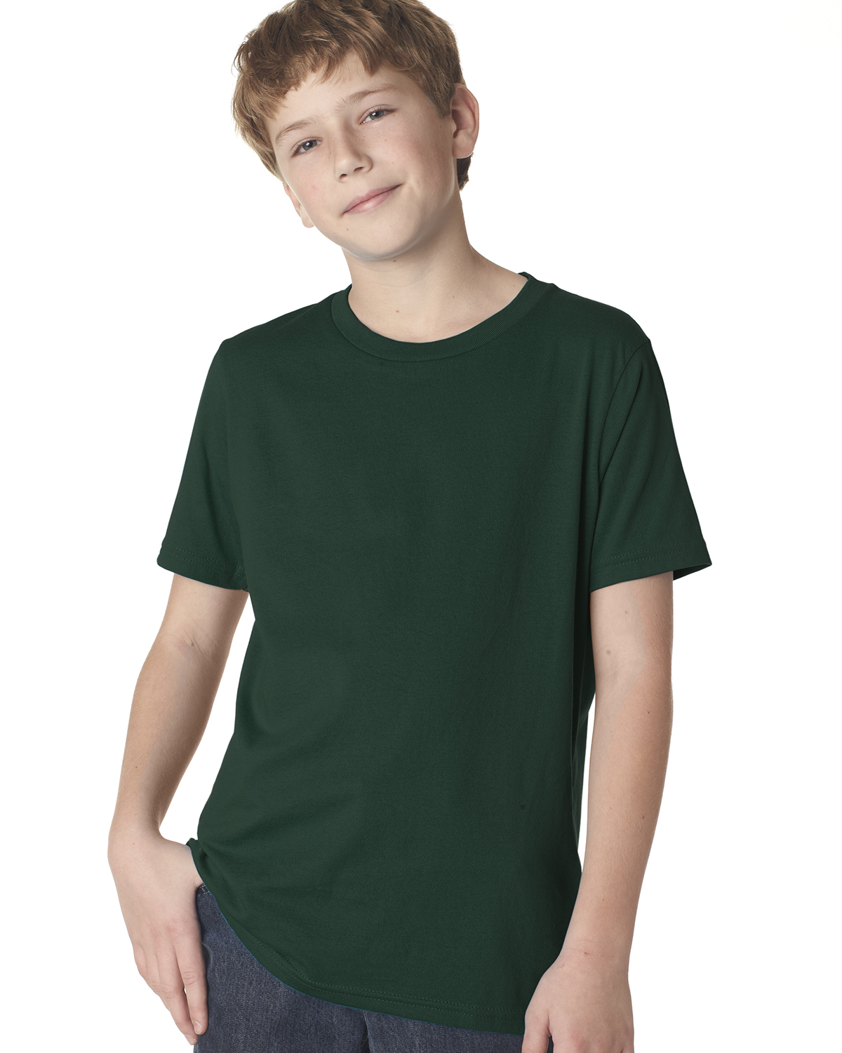 NEW Next Level Boy's Youth 100% Cotton Crew Neck T-Shirt M-3310 - Picture 5 of 43
