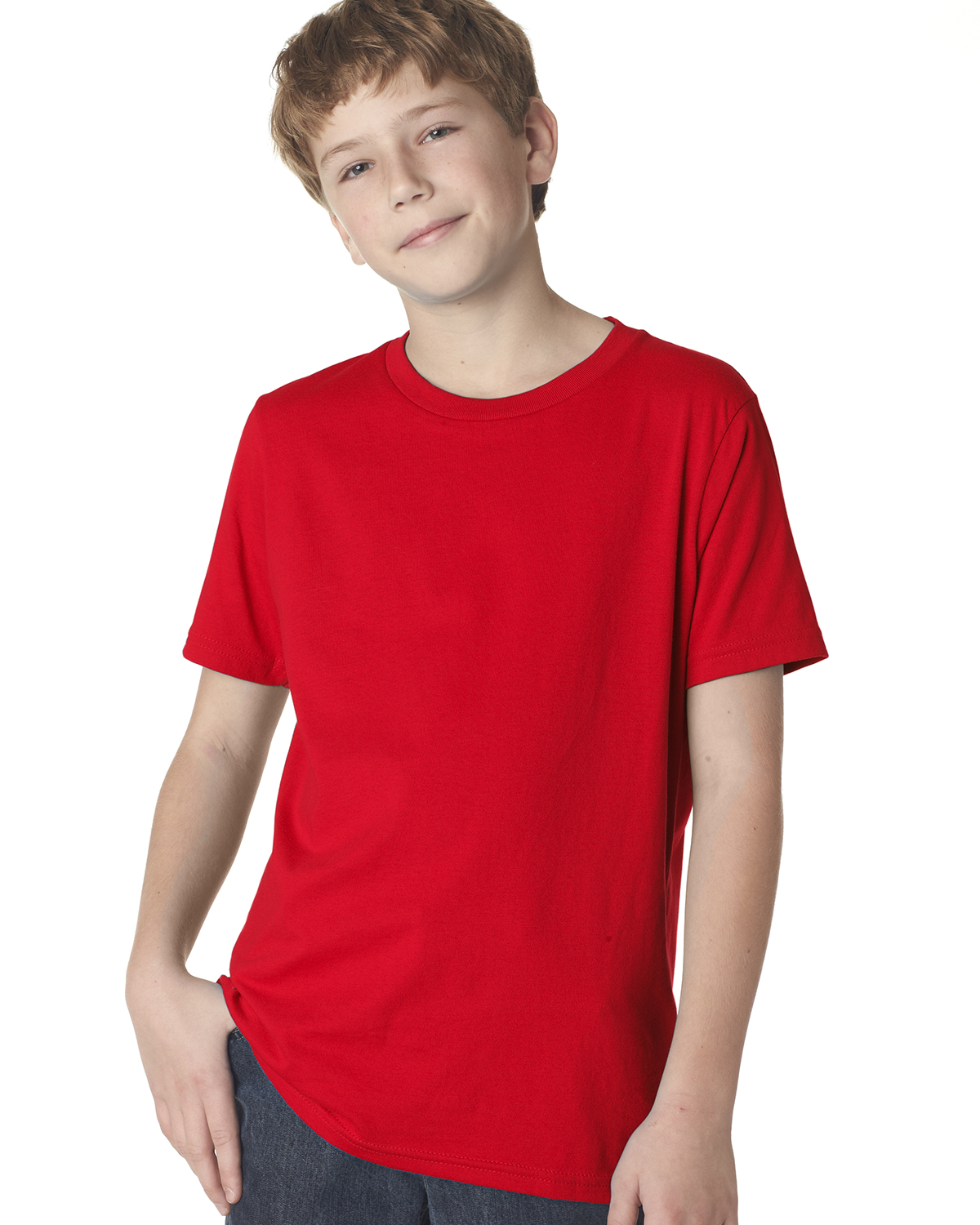 NEW Next Level Boy's Youth 100% Cotton Crew Neck T-Shirt M-3310 - Picture 32 of 43
