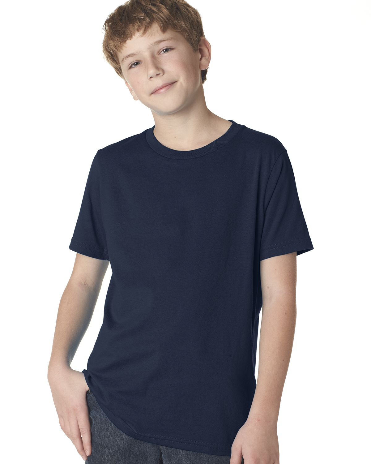NEW Next Level Boy's Youth 100% Cotton Crew Neck T-Shirt M-3310 - Picture 26 of 43