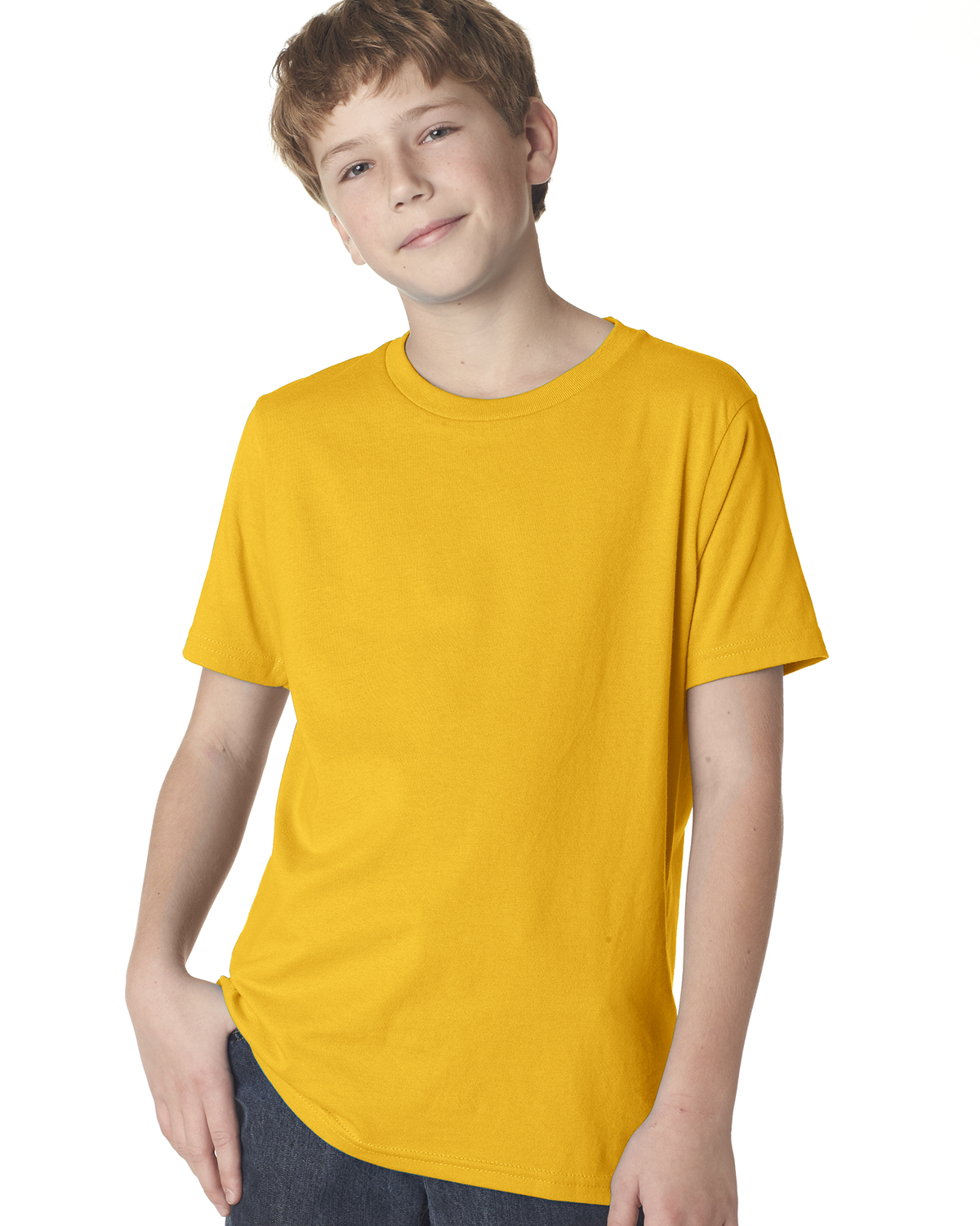NEW Next Level Boy's Youth 100% Cotton Crew Neck T-Shirt M-3310 - Picture 8 of 43