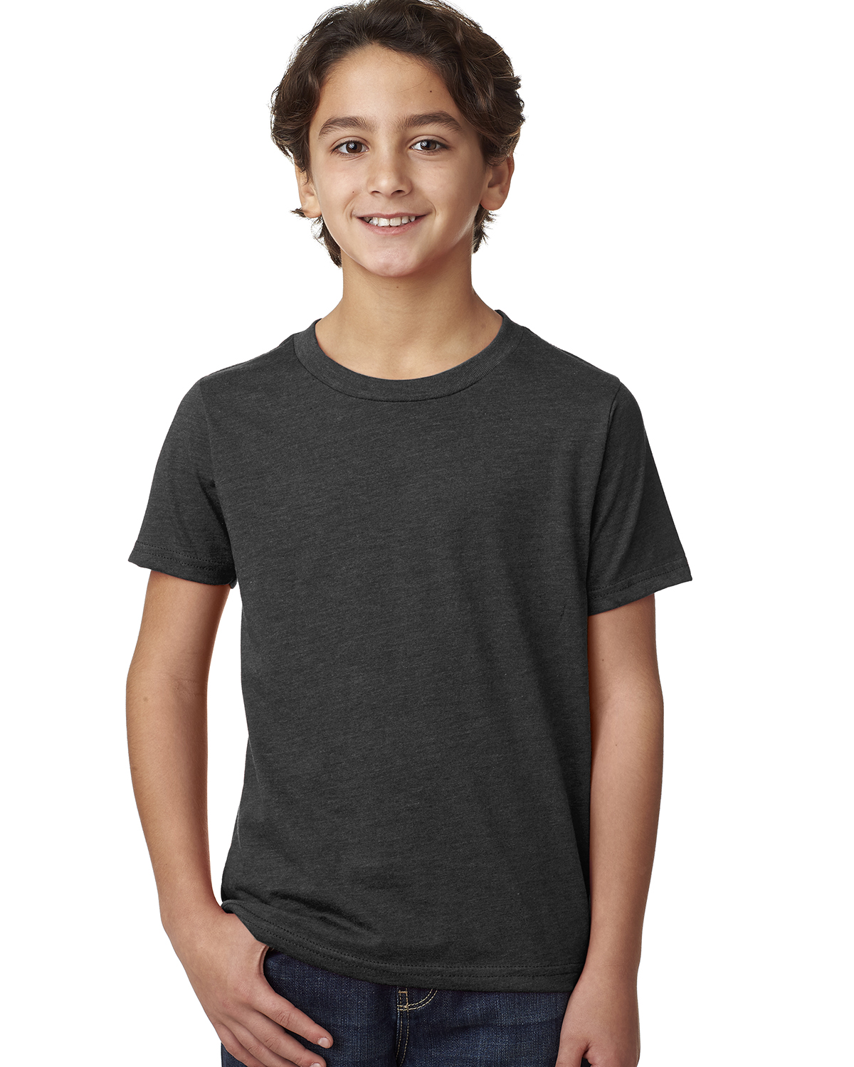 Next Level Youth CVC Crew Neck Short Sleeve T-Shirt M-3312 - Picture 8 of 43