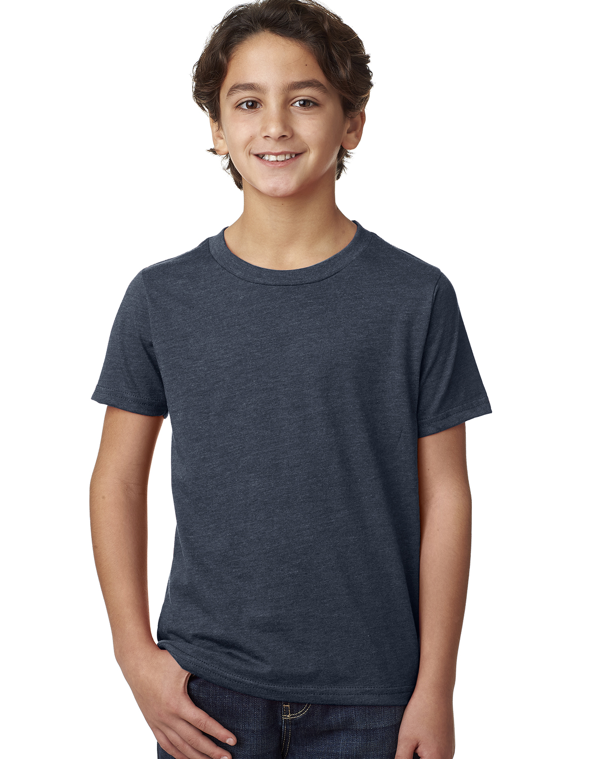 Next Level Youth CVC Crew Neck Short Sleeve T-Shirt M-3312 - Picture 17 of 43
