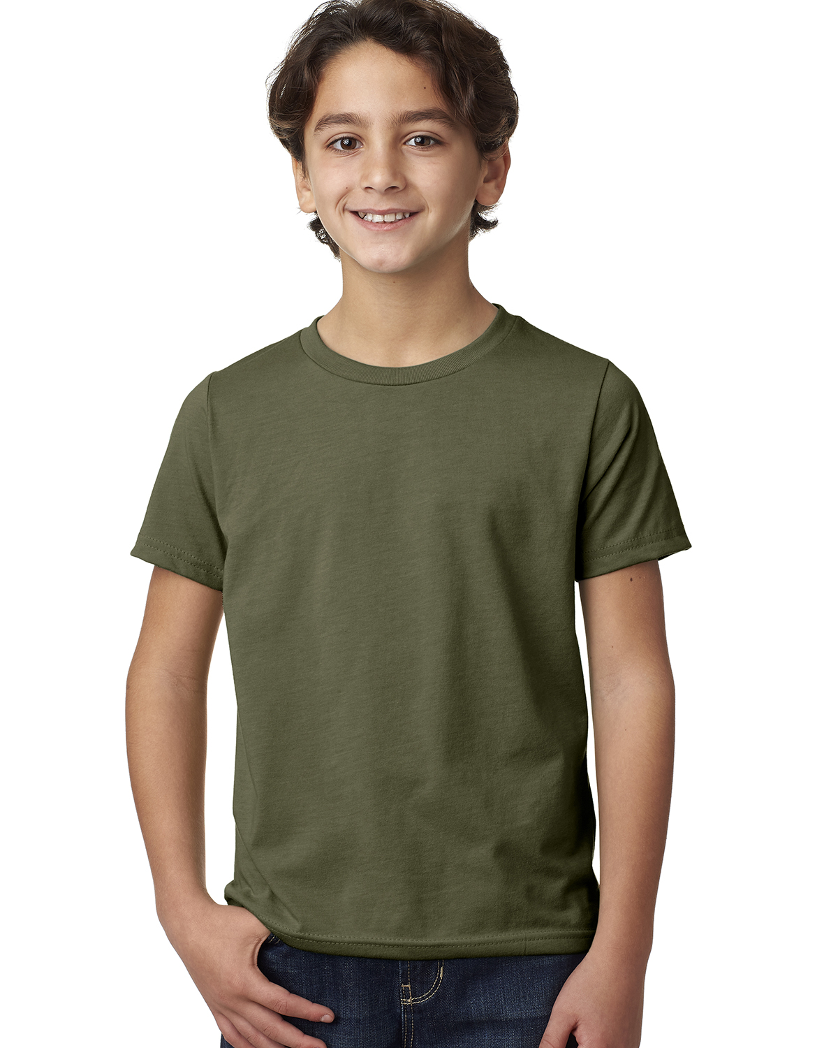 Next Level Youth CVC Crew Neck Short Sleeve T-Shirt M-3312 - Picture 20 of 43