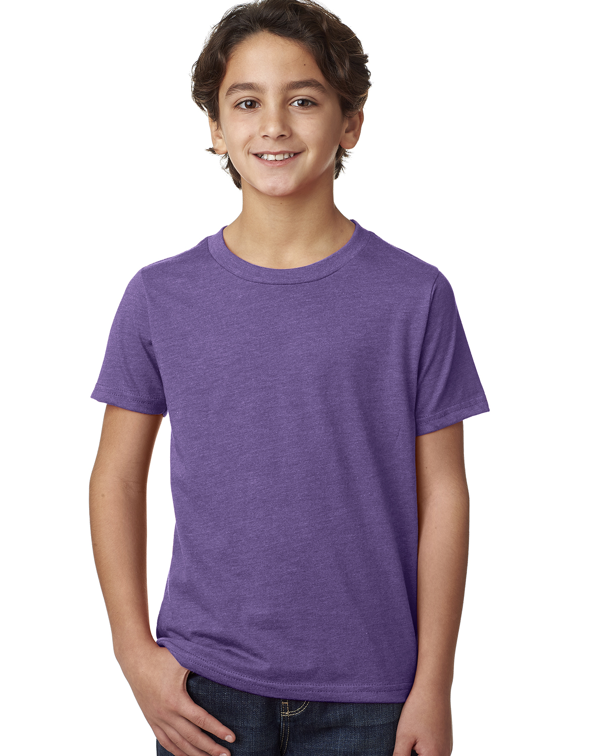 Next Level Youth CVC Crew Neck Short Sleeve T-Shirt M-3312 - Picture 26 of 43