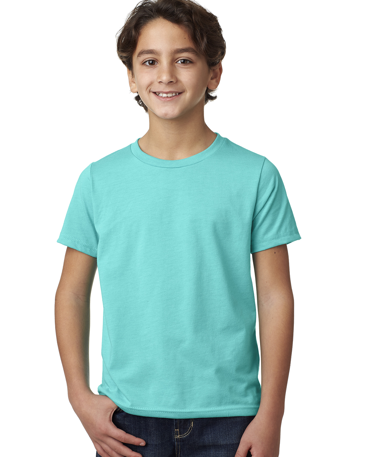 Next Level Youth CVC Crew Neck Short Sleeve T-Shirt M-3312 - Picture 35 of 43