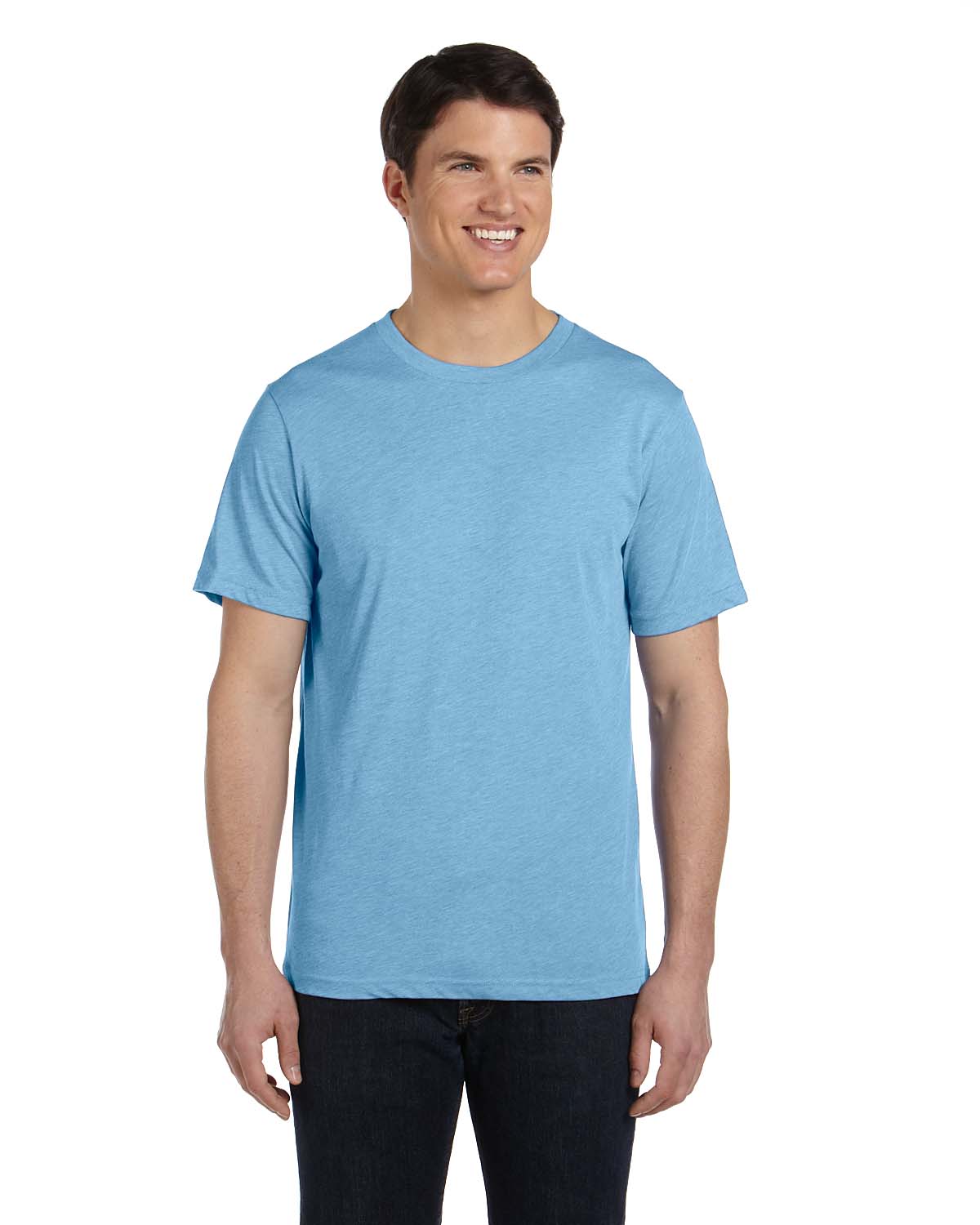 Bella+Canvas Men's Triblend Short Sleeve Crewneck XS-XL T-Shirt R-3413C - Picture 14 of 61