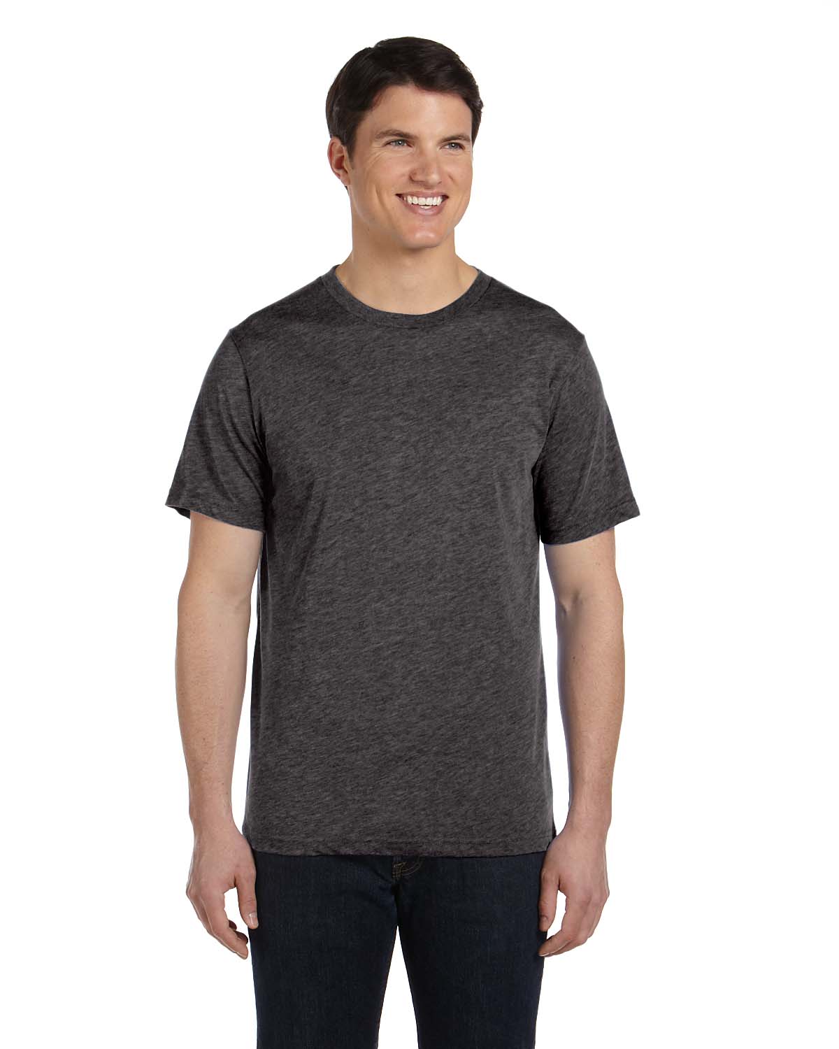 Bella+Canvas Men's Triblend Short Sleeve Crewneck XS-XL T-Shirt R-3413C - Picture 20 of 61