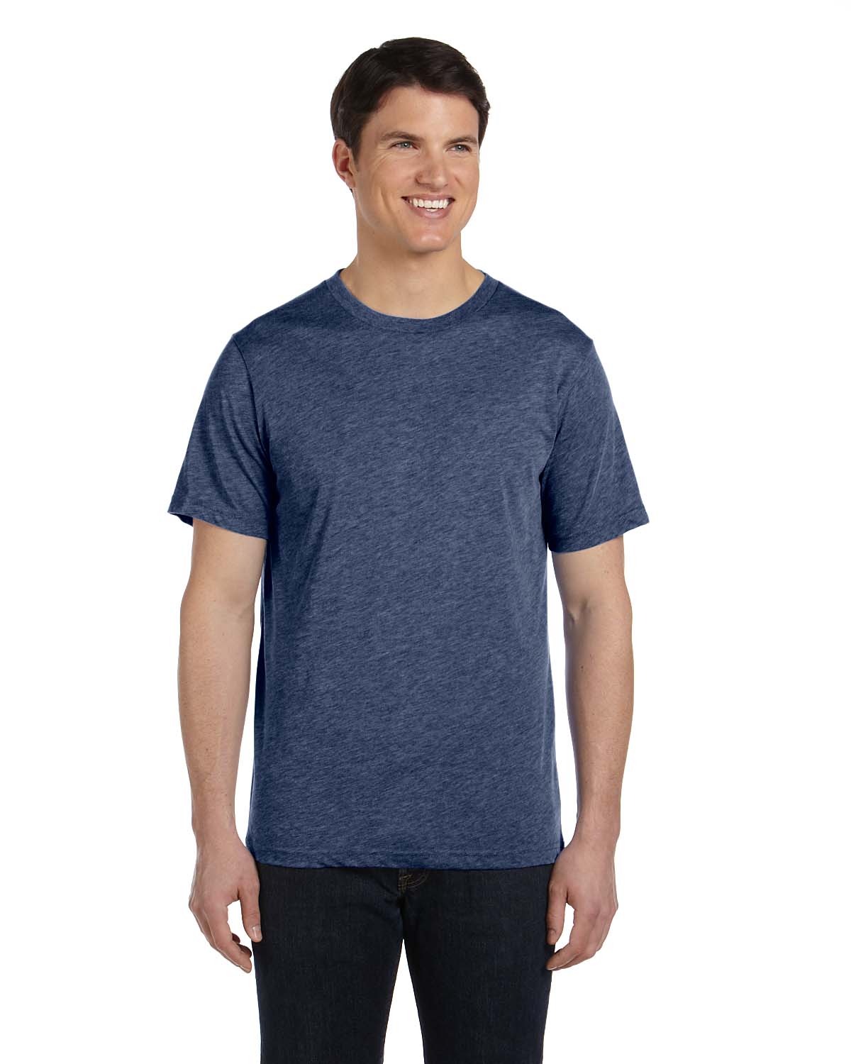 Bella+Canvas Men's Triblend Short Sleeve Crewneck XS-XL T-Shirt R-3413C - Picture 38 of 61