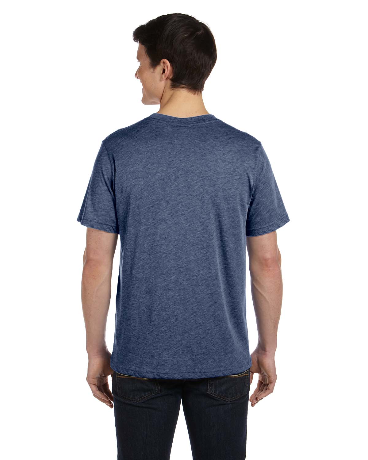 Bella+Canvas Men's Triblend Short Sleeve Crewneck XS-XL T-Shirt R-3413C - Picture 39 of 61