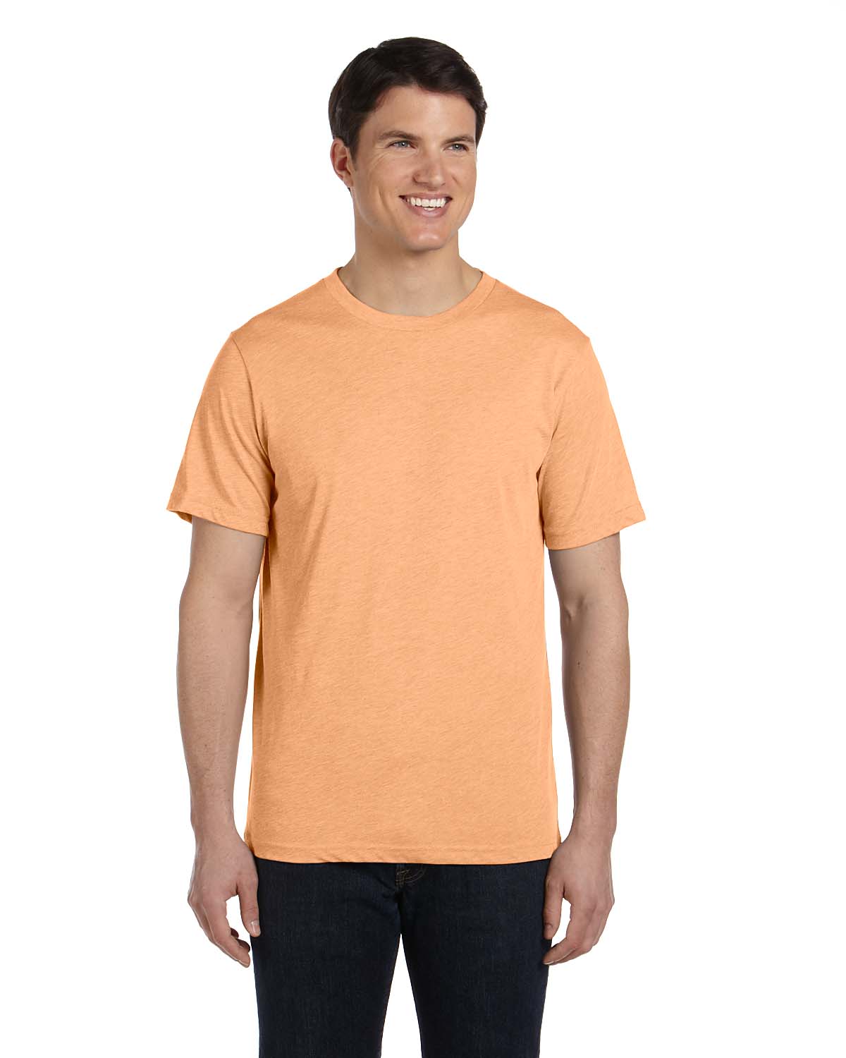 Bella+Canvas Men's Triblend Short Sleeve Crewneck XS-XL T-Shirt R-3413C - Picture 44 of 61