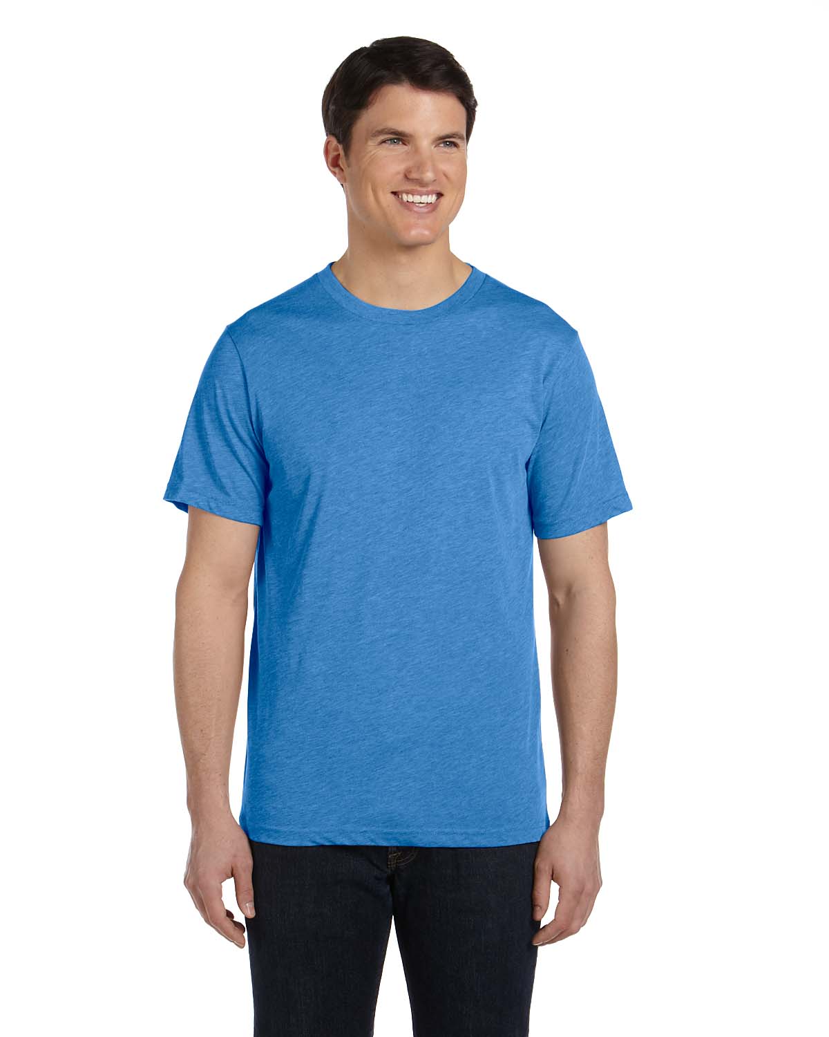 Bella+Canvas Men's Triblend Short Sleeve Crewneck XS-XL T-Shirt R-3413C - Picture 59 of 61