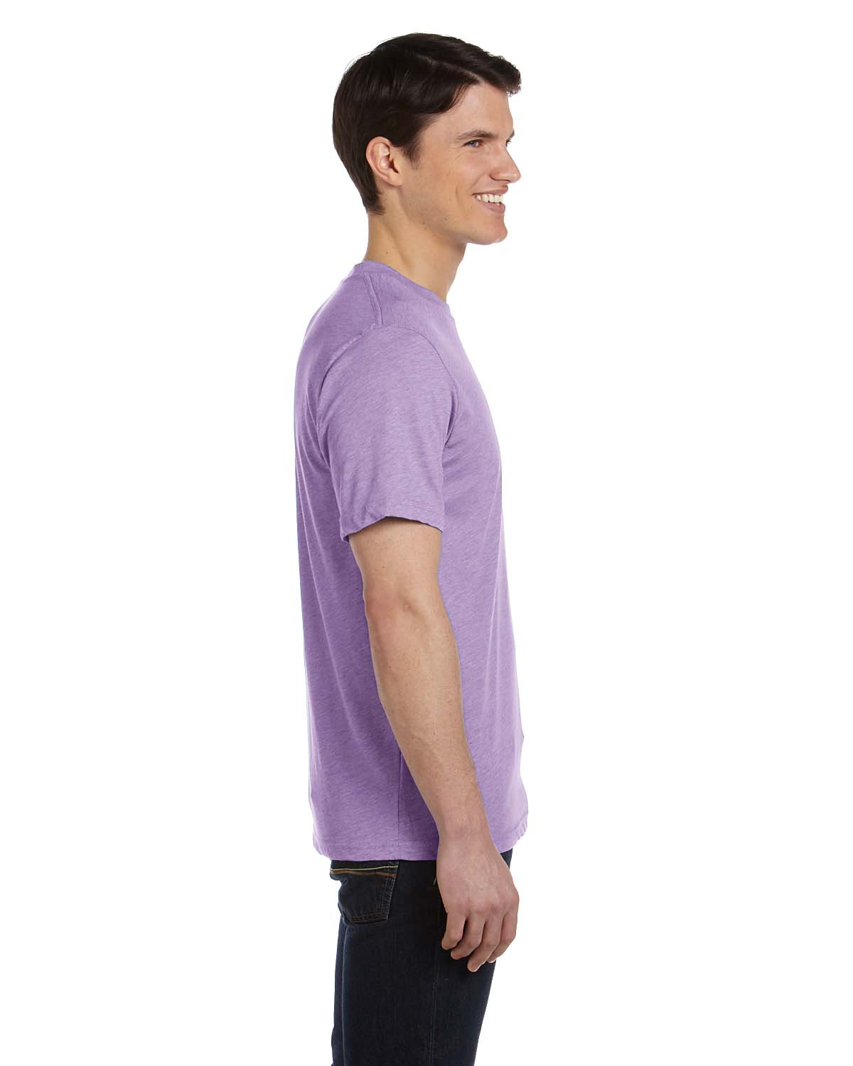 Bella+Canvas Men's Triblend Short Sleeve Crewneck XS-XL T-Shirt R-3413C - Picture 49 of 61