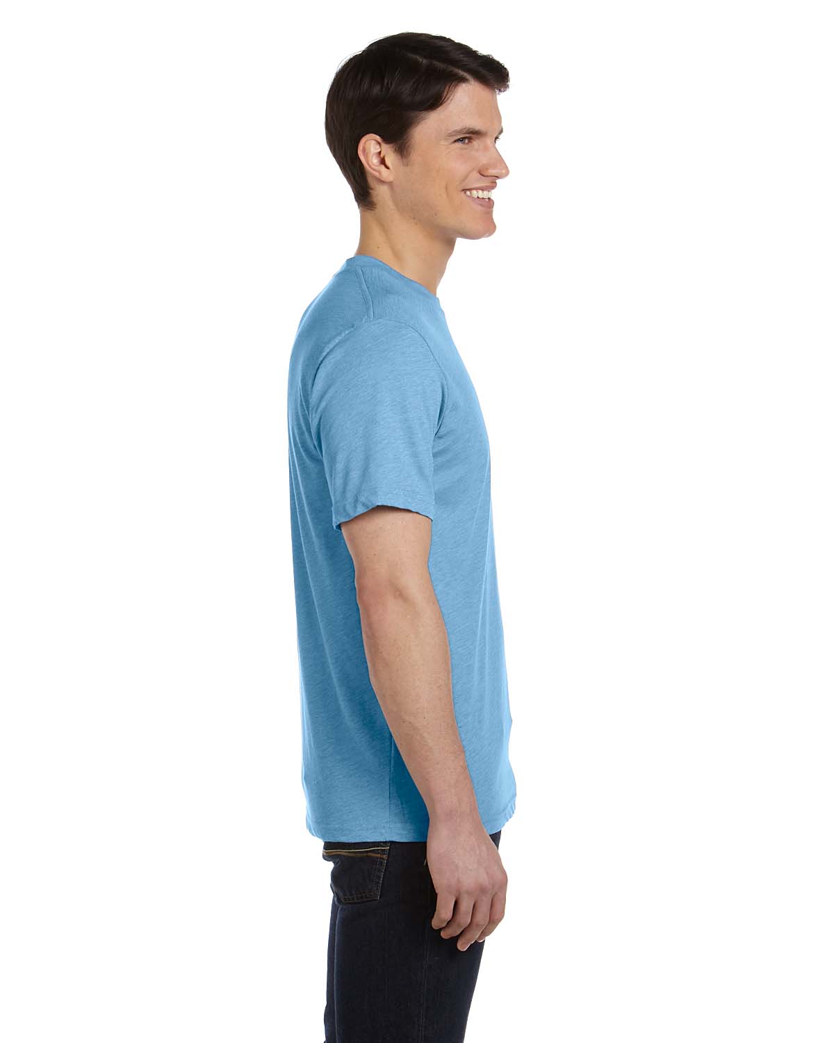 Bella+Canvas Men's Triblend Short Sleeve Crewneck XS-XL T-Shirt R-3413C - Picture 16 of 61