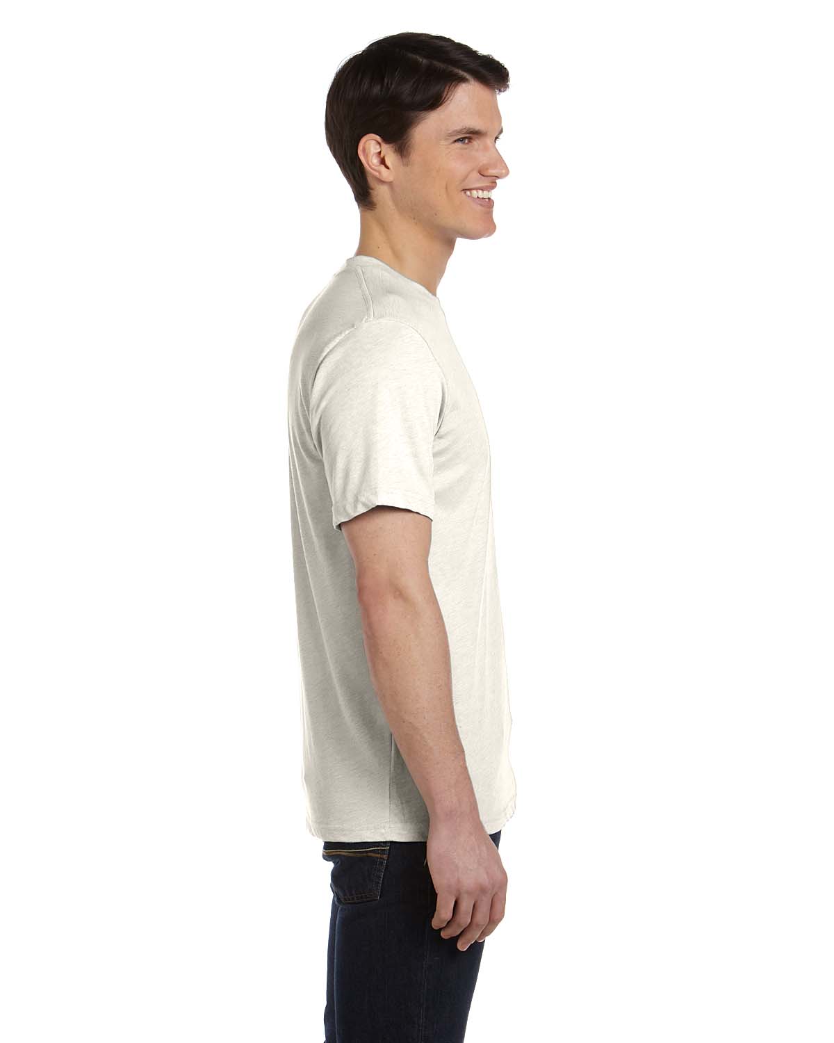 Bella+Canvas Men's Triblend Short Sleeve Crewneck XS-XL T-Shirt R-3413C - Picture 43 of 61