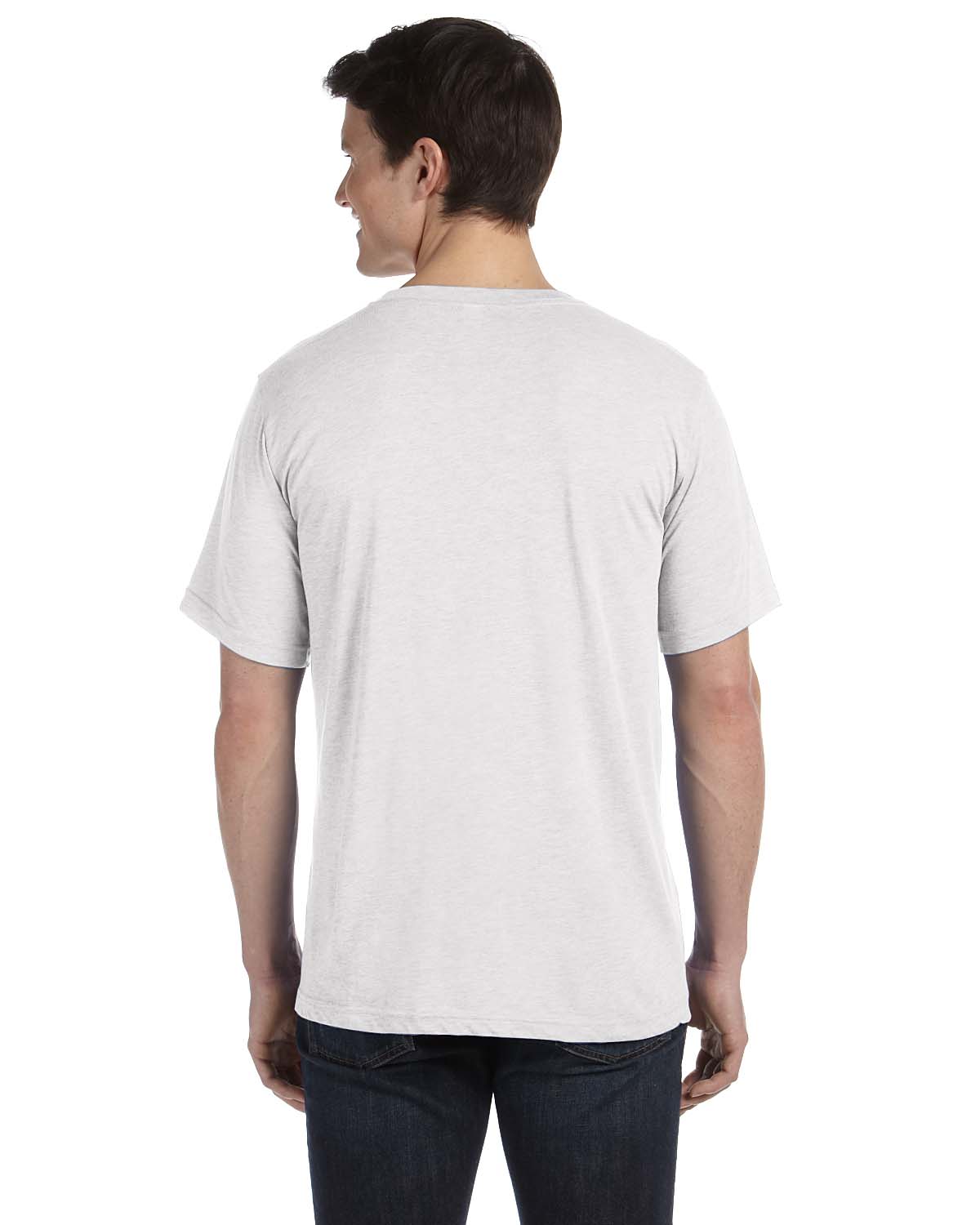 Bella Canvas Unisex Triblend Short Sleeve V-Neck T-Shirt M-3415C | eBay