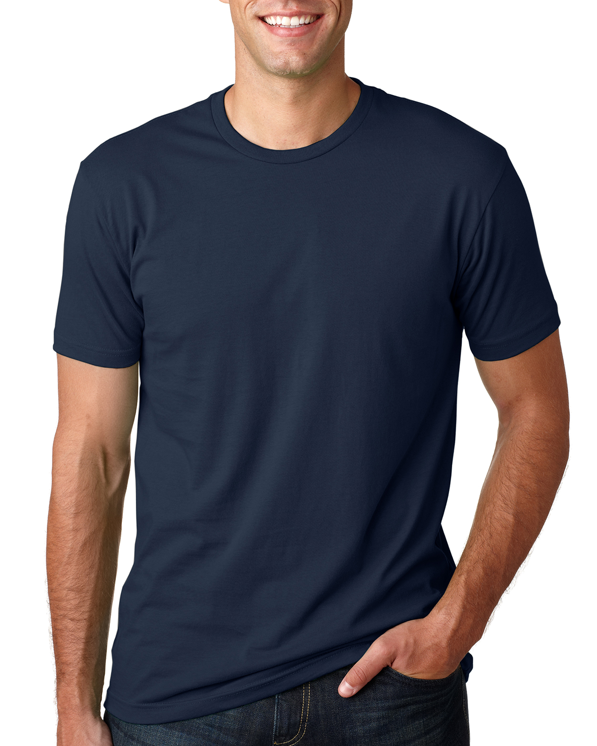 NEW Next Level 100% Cotton Men's Premium Fitted Crew Neck XS-XL T-Shirt  R-3600
