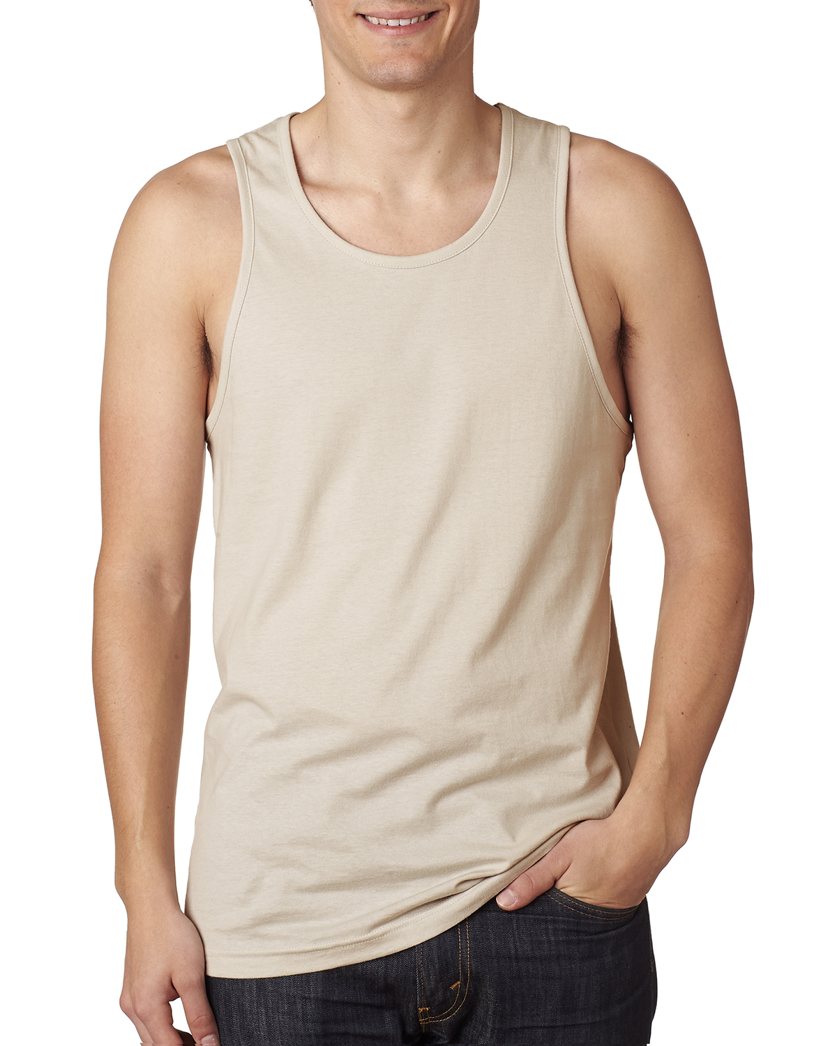 Next Level Men's Premium 4.3 oz Athletic Jersey Tank Top N-3633