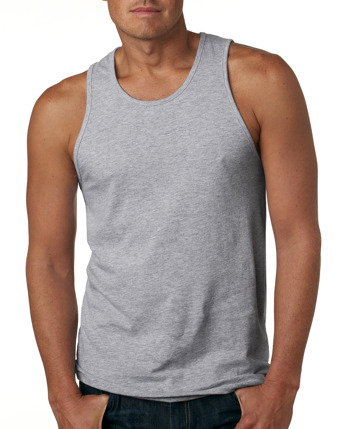 Next Level Men's Premium 4.3 oz Athletic Jersey Tank Top N-3633