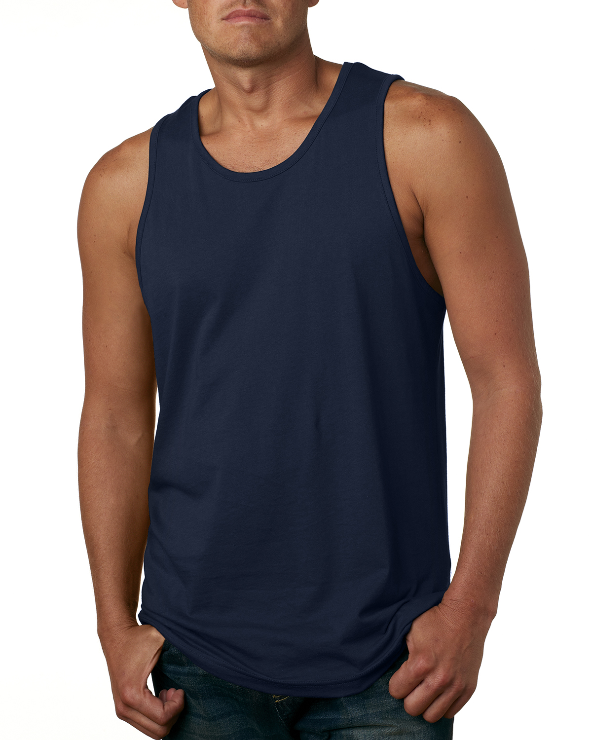 Next Level Men's Premium 4.3 oz Athletic Jersey Tank Top N-3633