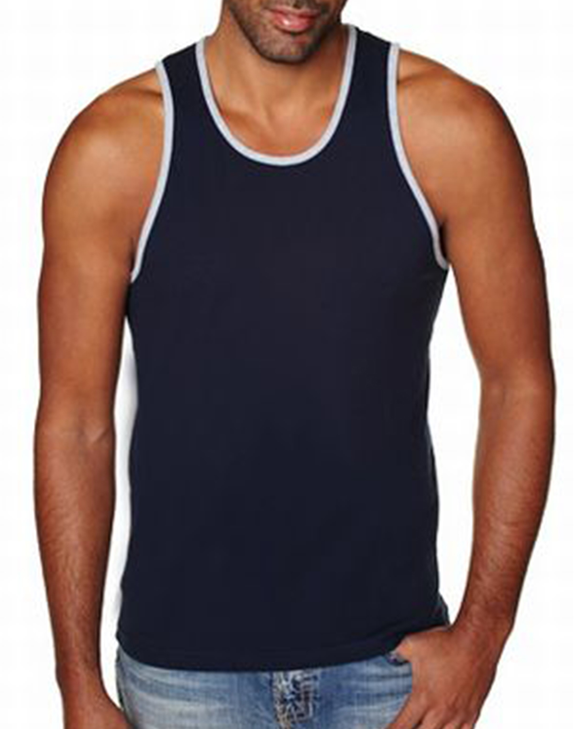 Next Level Men's Premium 4.3 oz Athletic Jersey Tank Top N-3633