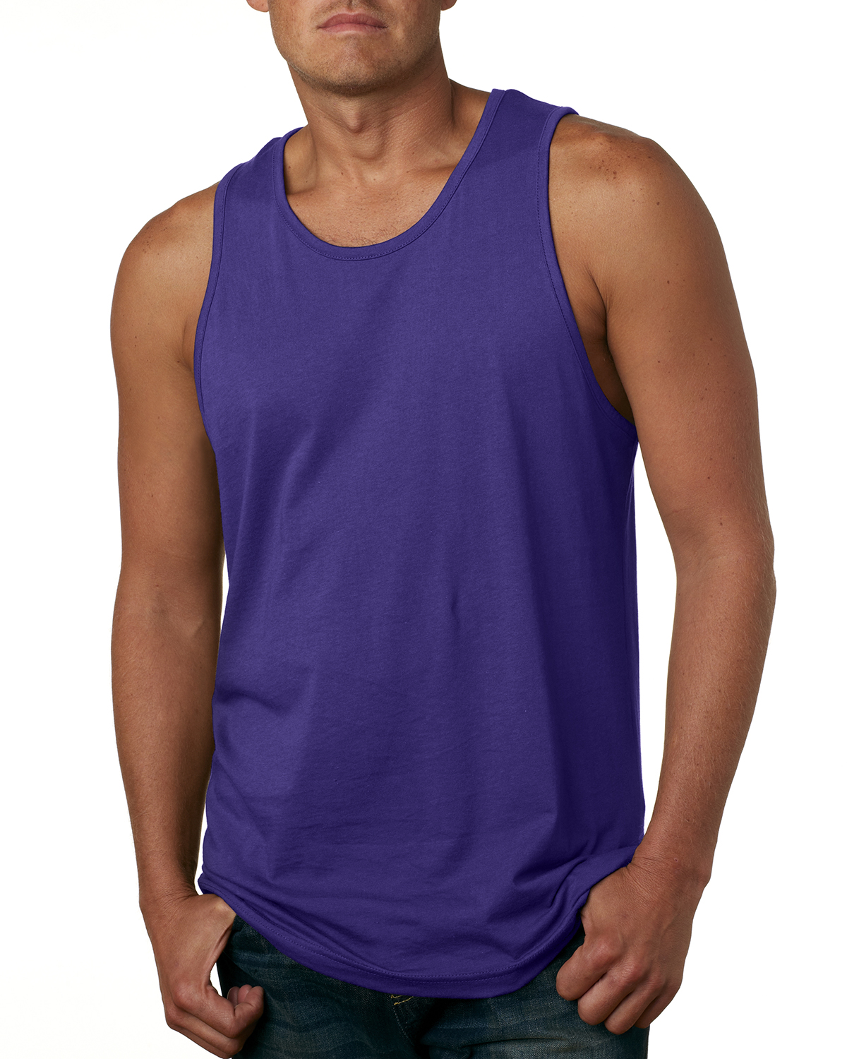 Next Level Men's Premium 4.3 oz Athletic Jersey Tank Top N-3633