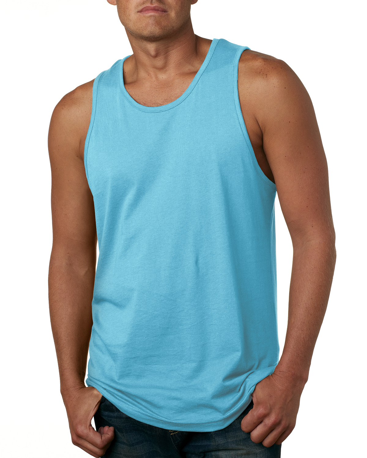 Next Level Men's Premium 4.3 oz Athletic Jersey Tank Top N-3633