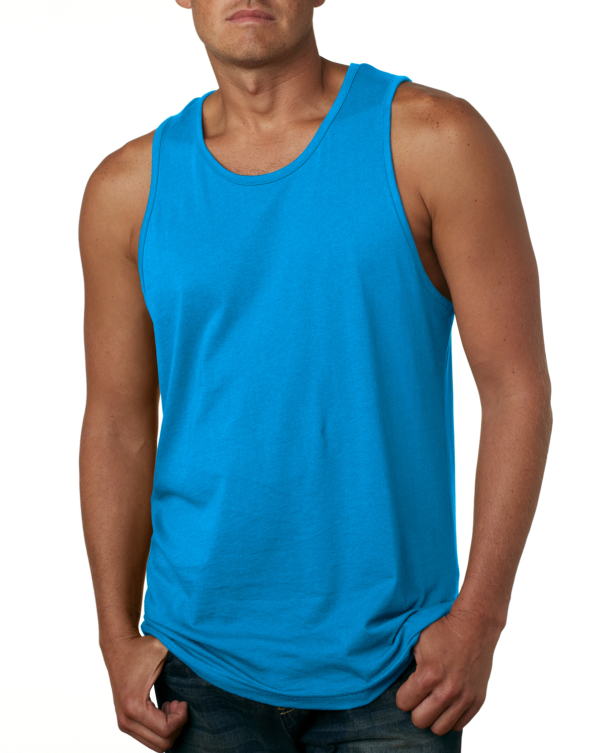 Next Level Men's Premium 4.3 oz Athletic Jersey Tank Top N-3633