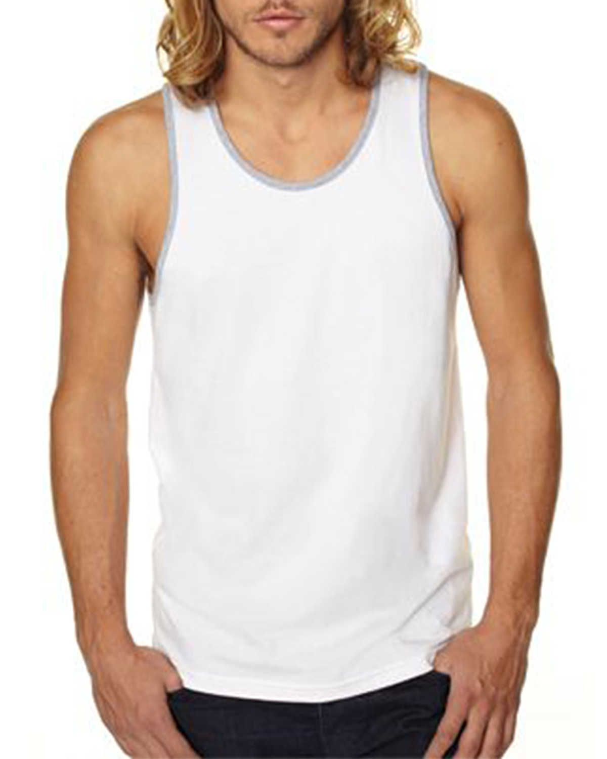 Next Level Men's Premium 4.3 oz Athletic Jersey Tank Top N-3633