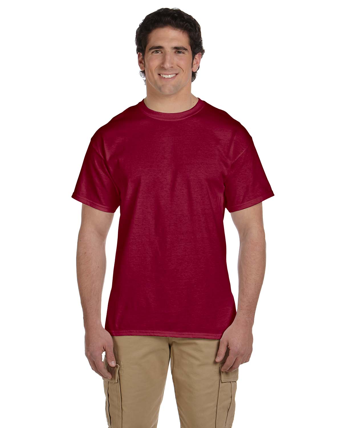 Jerzees Men's Short Sleeve 100% Cotton T-Shirt BIG SIZE 2X-5XL B-363 | eBay