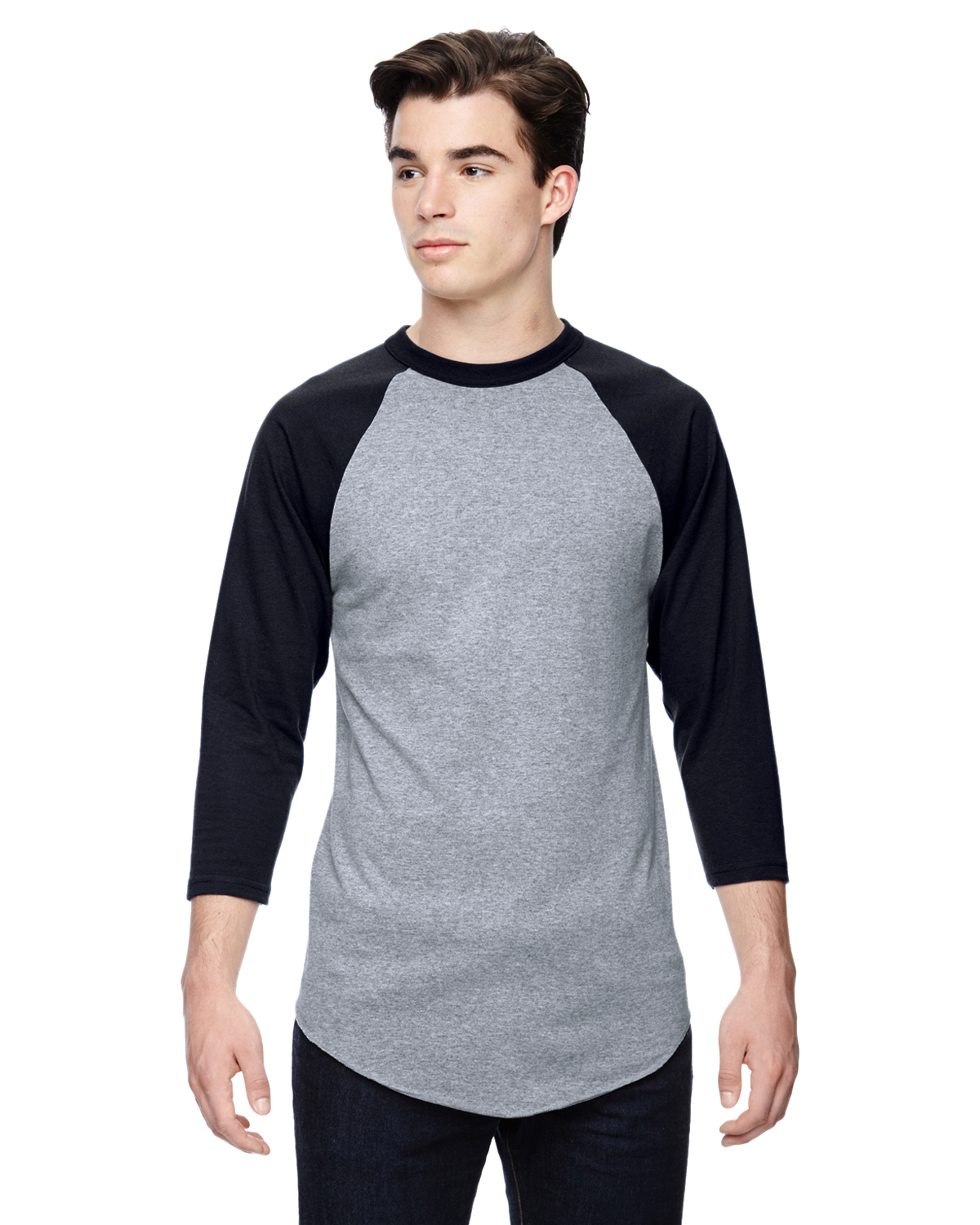 NEW Augusta Sportswear Men's 3/4 Sleeve Baseball Jersey S-XL T-Shirt R ...