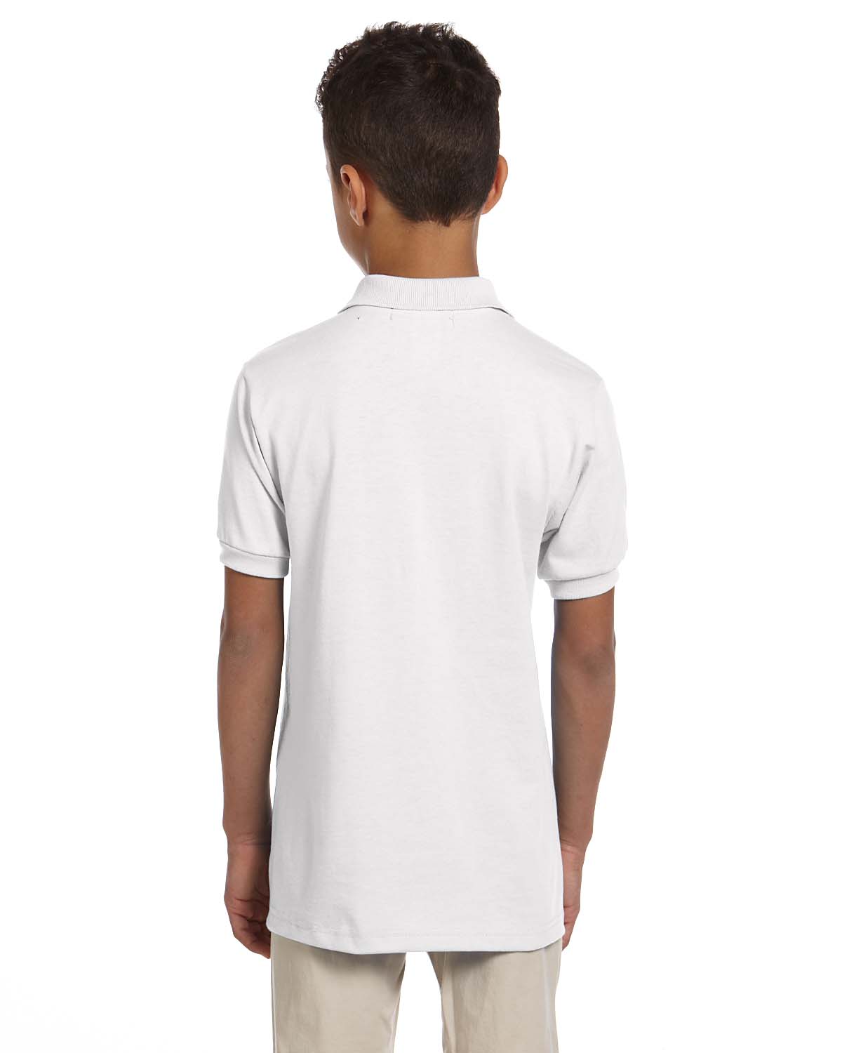 NEW Jerzees Youth 5.6 oz SpotShield Jersey Polo Shirt M-437Y - Picture 45 of 46
