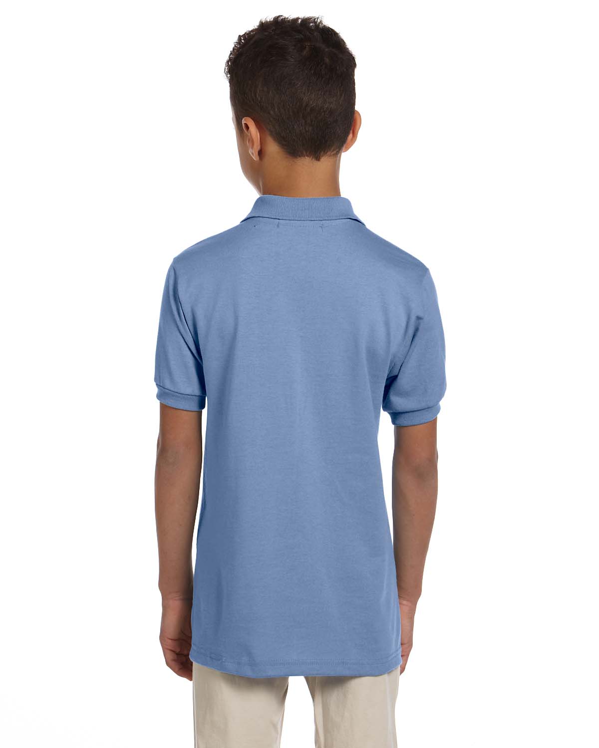 NEW Jerzees Youth 5.6 oz SpotShield Jersey Polo Shirt M-437Y - Picture 30 of 46