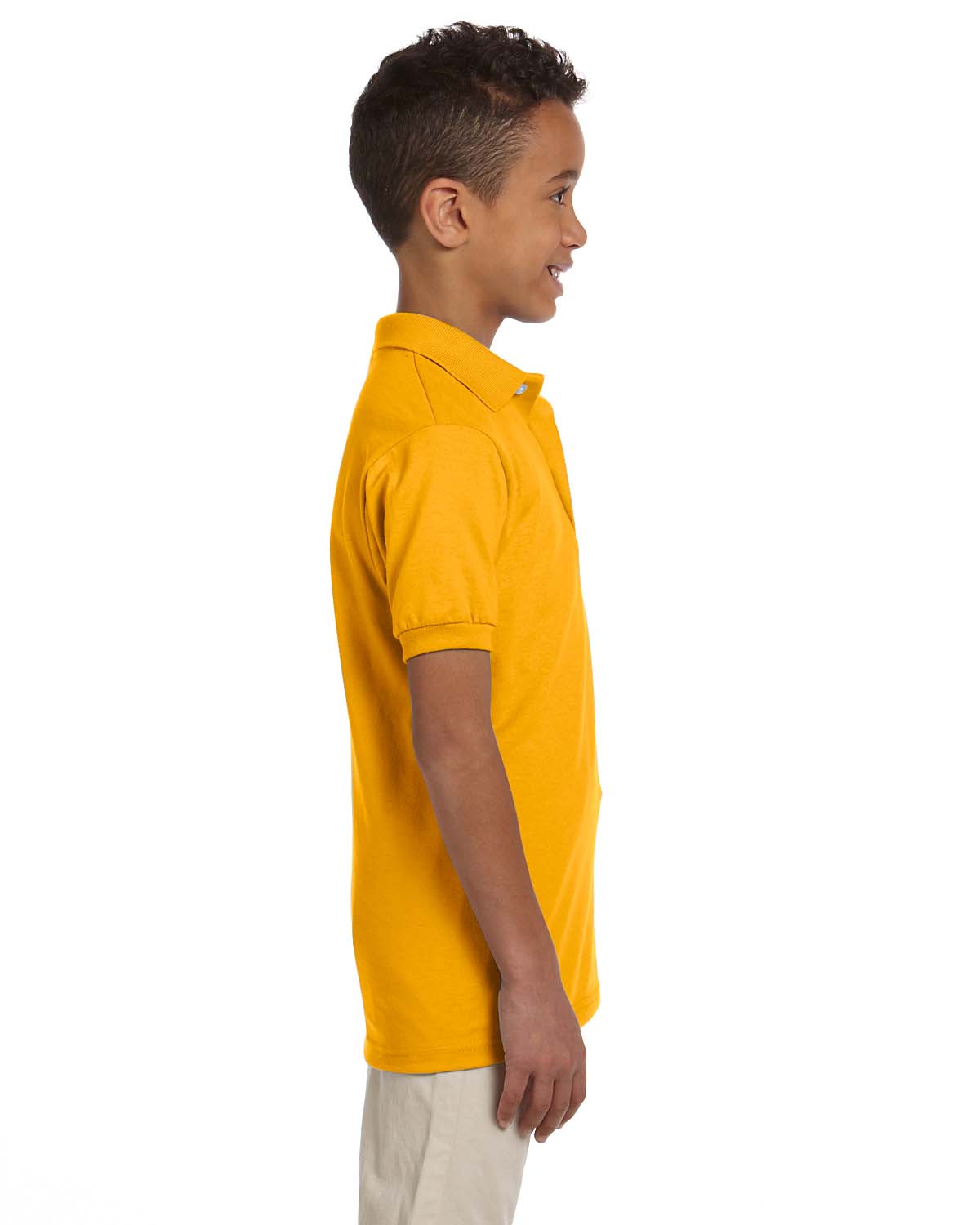 NEW Jerzees Youth 5.6 oz SpotShield Jersey Polo Shirt M-437Y - Picture 22 of 46