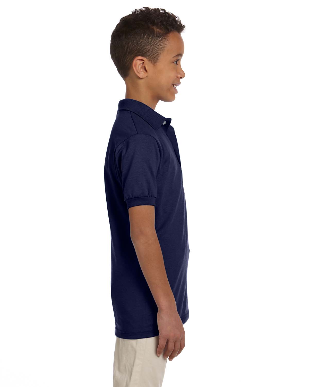 NEW Jerzees Youth 5.6 oz SpotShield Jersey Polo Shirt M-437Y - Picture 25 of 46