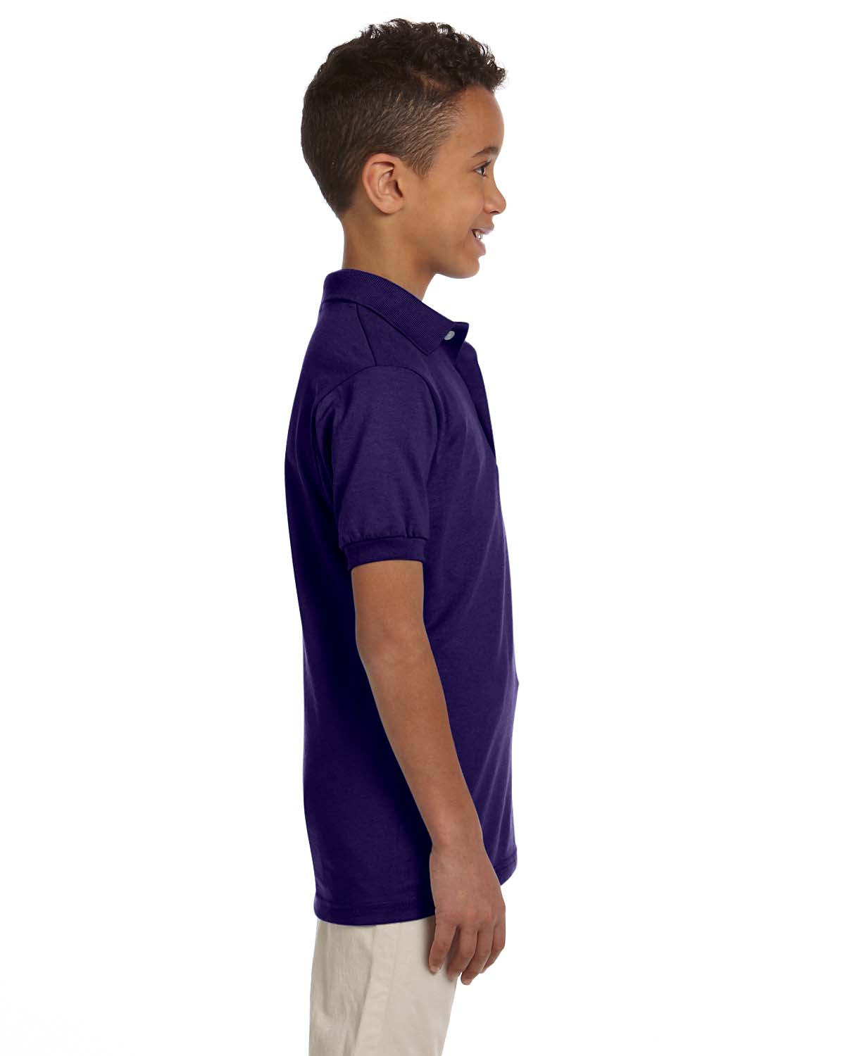 NEW Jerzees Youth 5.6 oz SpotShield Jersey Polo Shirt M-437Y - Picture 16 of 46