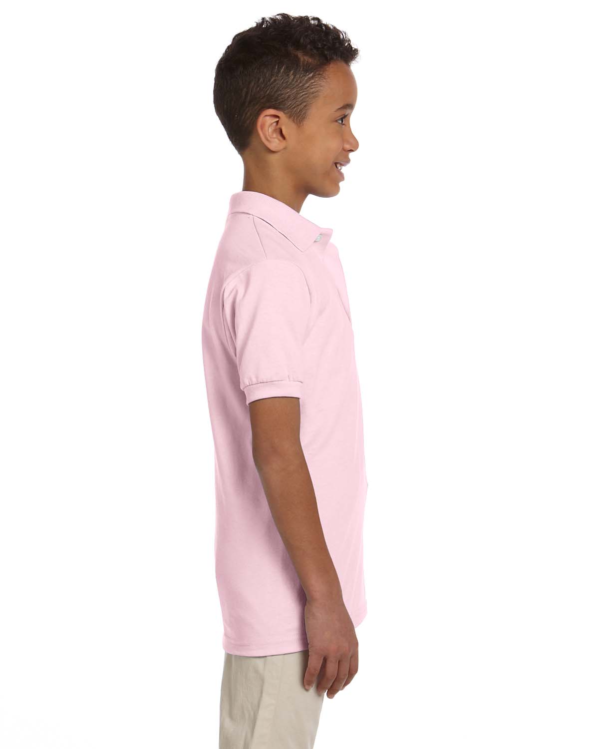 NEW Jerzees Youth 5.6 oz SpotShield Jersey Polo Shirt M-437Y - Picture 13 of 46